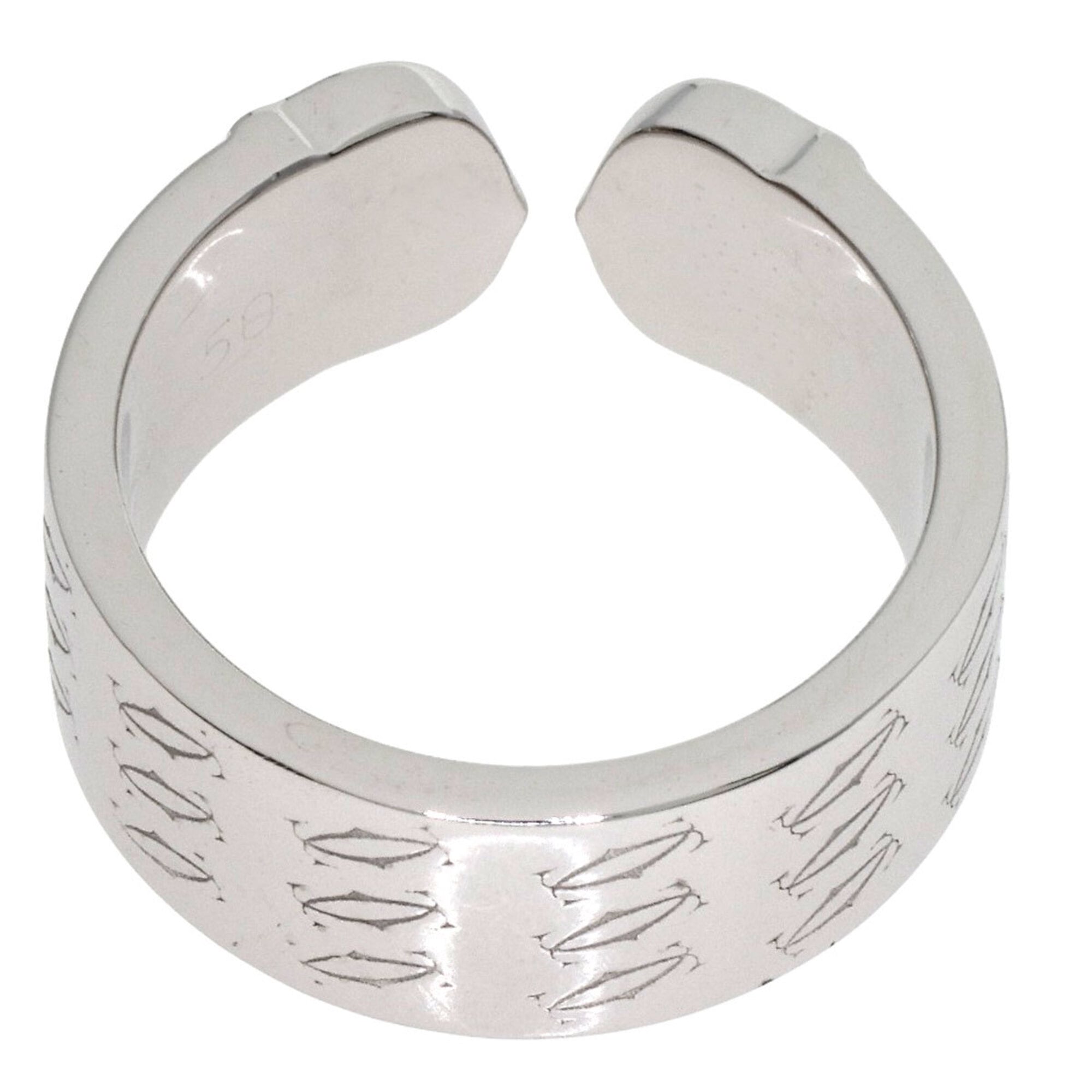 Cartier C2 White Gold (18K) Band Ring (Pre-Owned)
