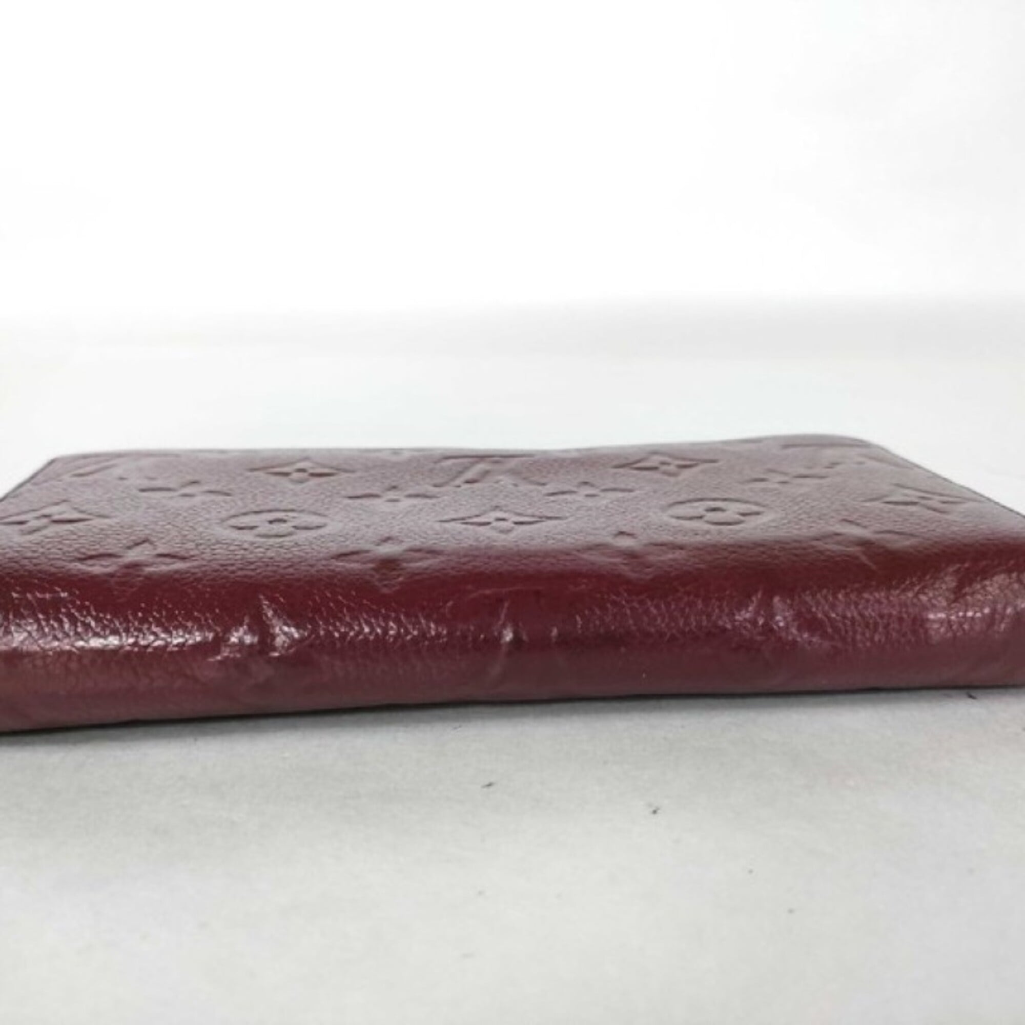 Louis Vuitton Monogram Empreinte Purple Raisin Monogram Empreinte Long Wallet (Bi-Fold) (Pre-Owned)