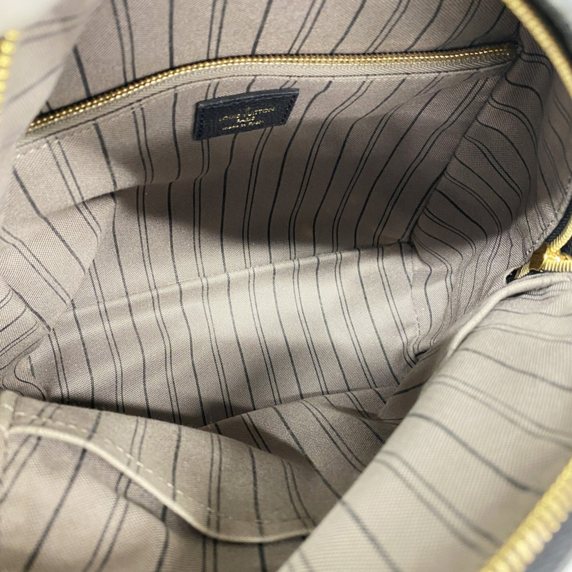 Louis Vuitton Noir Backpack (Pre-Owned)