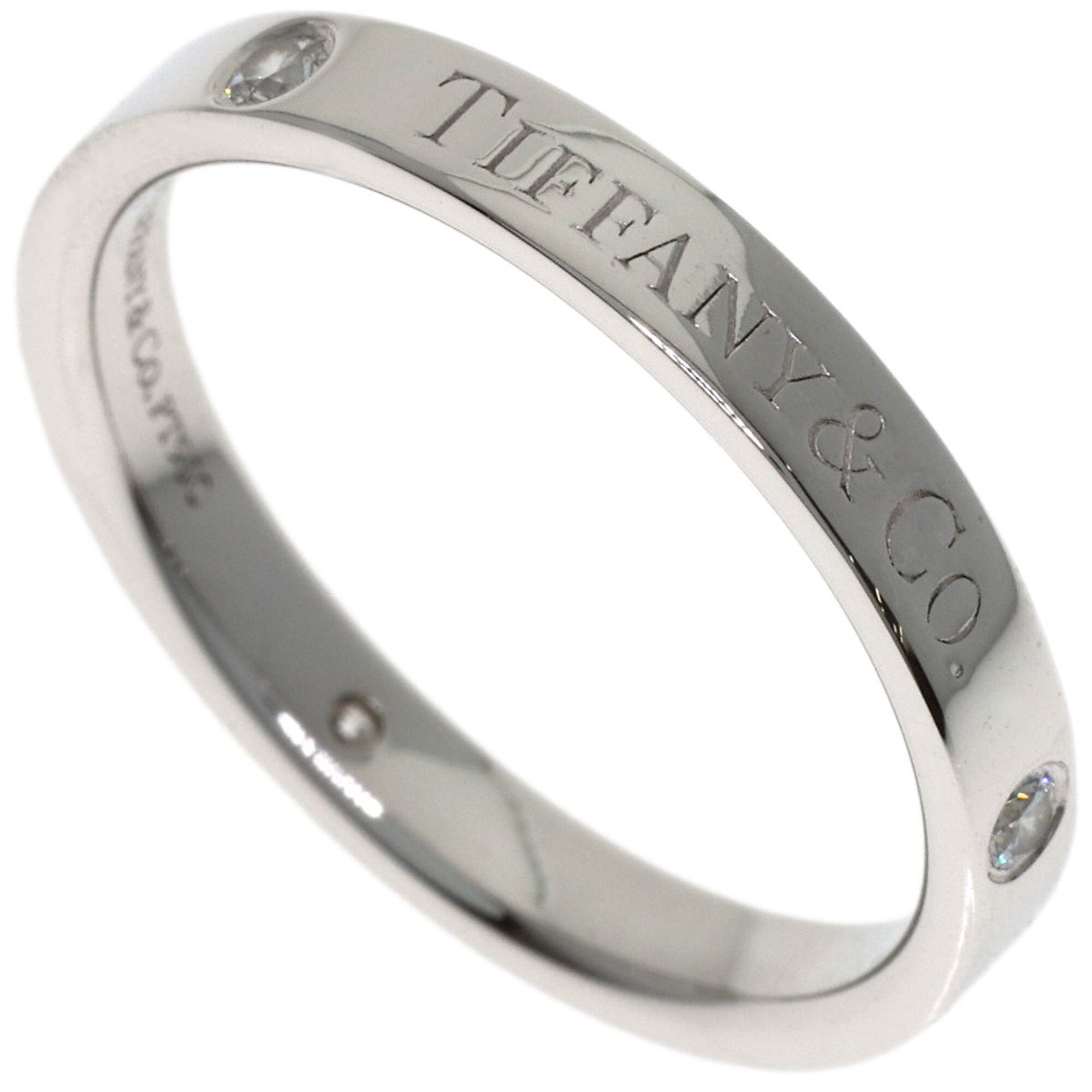 Tiffany Platinum 950 Band Ring (Pre-Owned)