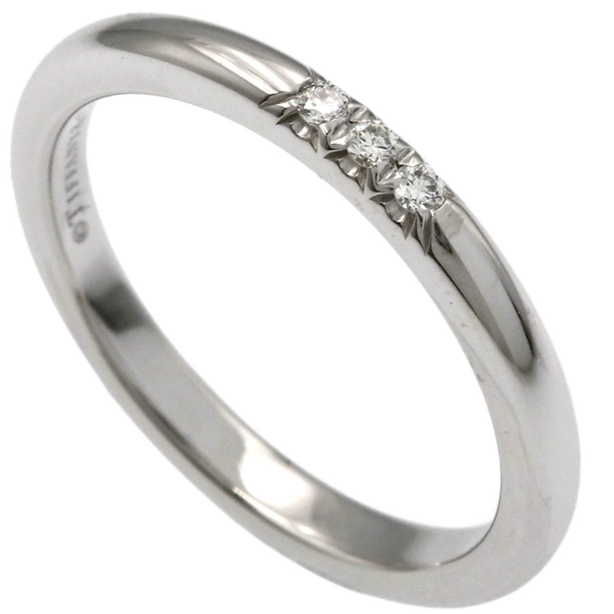Tiffany Platinum 950 Band Ring (Pre-Owned)