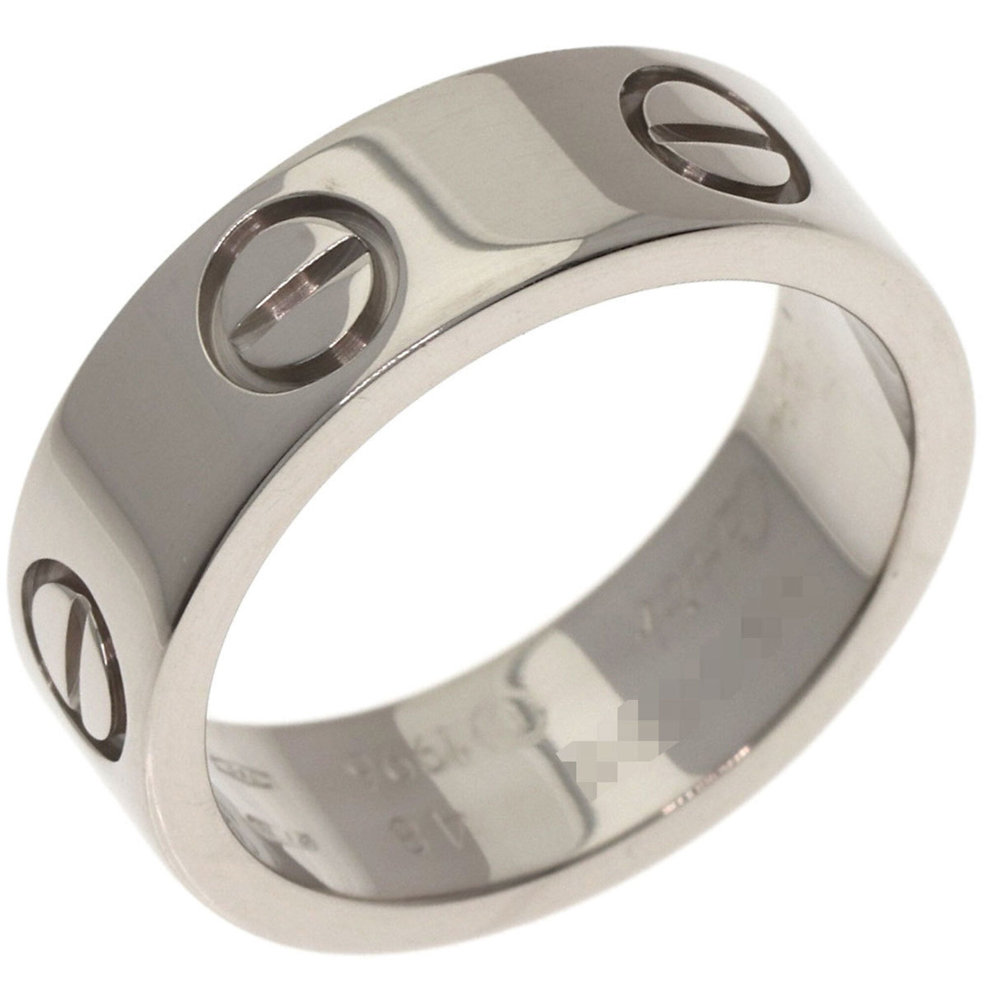 Cartier Love White Gold (18K) Band Ring (Pre-Owned)