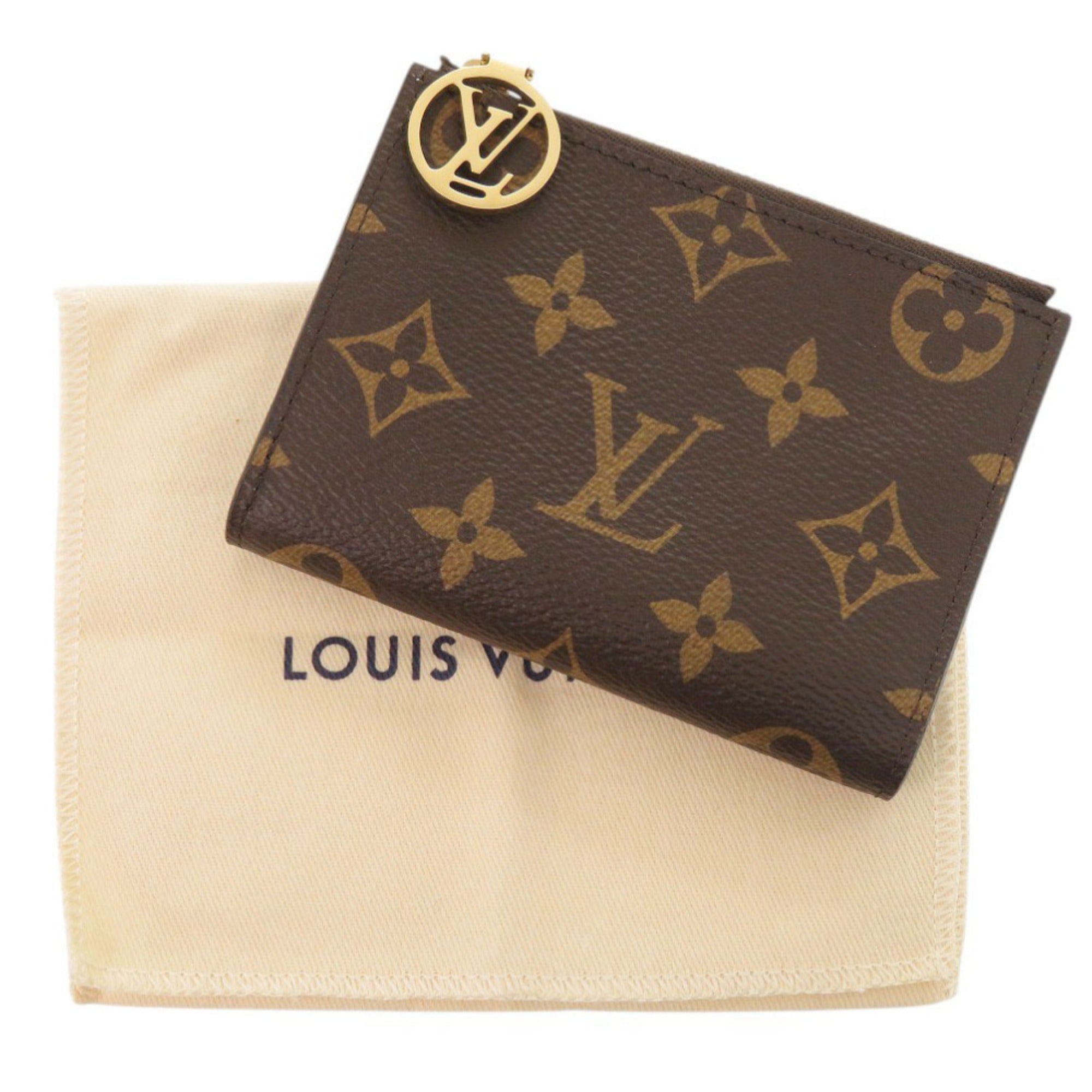 Louis Vuitton Brown Monogram Wallet (Bi-Fold) (Pre-Owned)