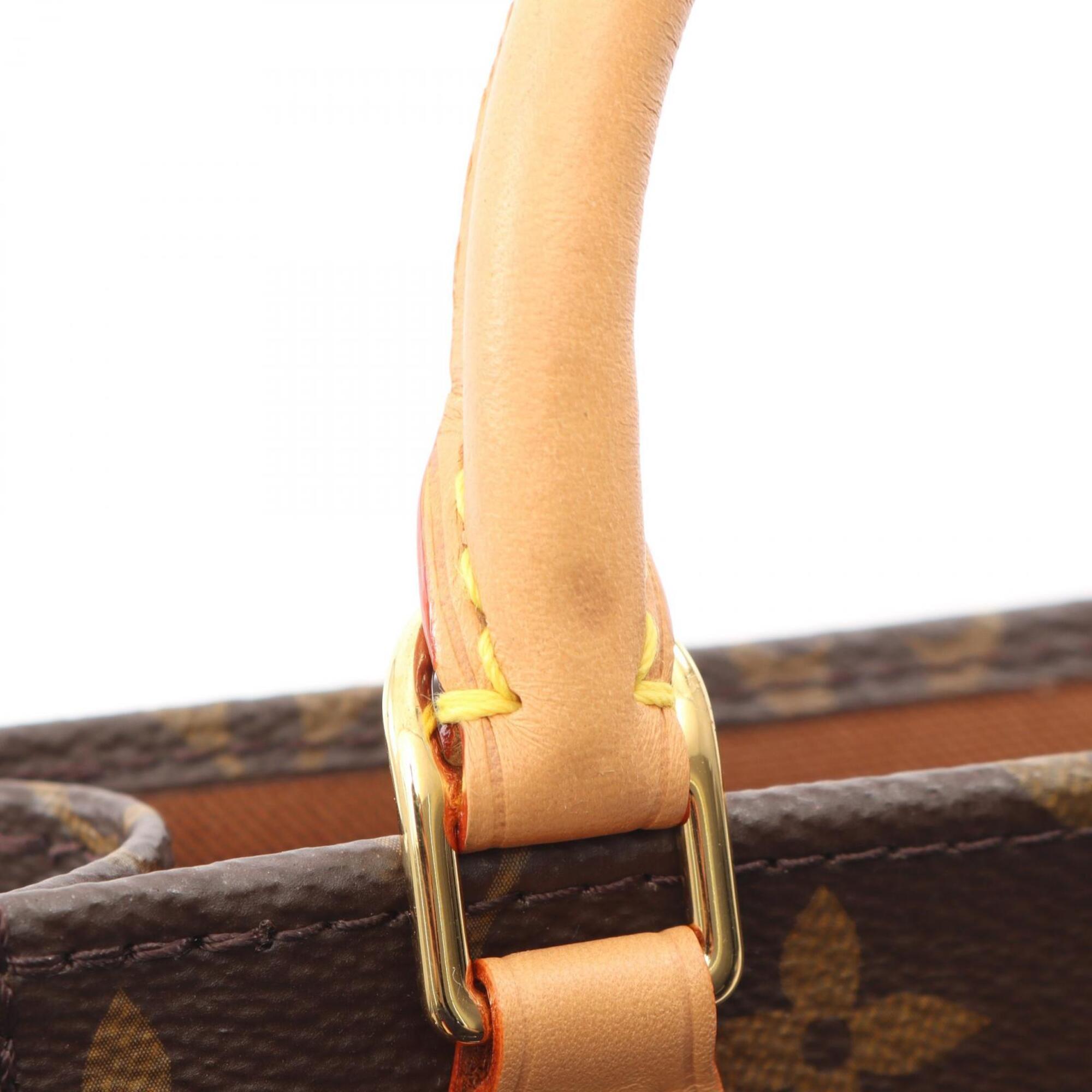 Louis Vuitton Brown Monogram Coated Canvas Handbag (Pre-Owned)