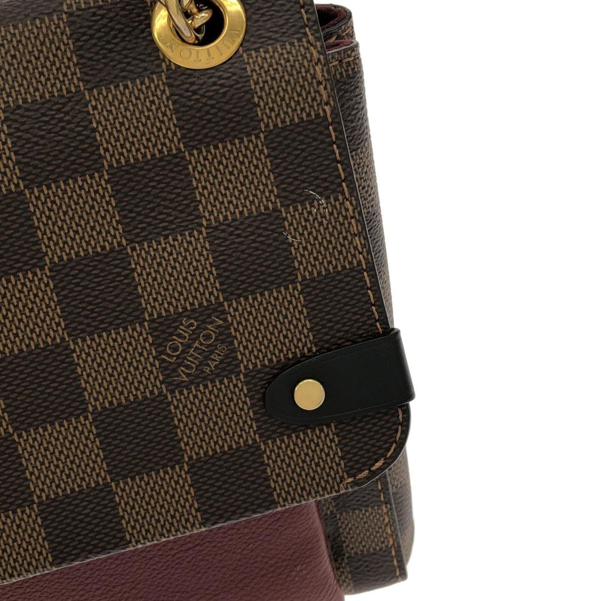 Louis Vuitton Brown Coated Canvas Shoulder Bag (Pre-Owned)