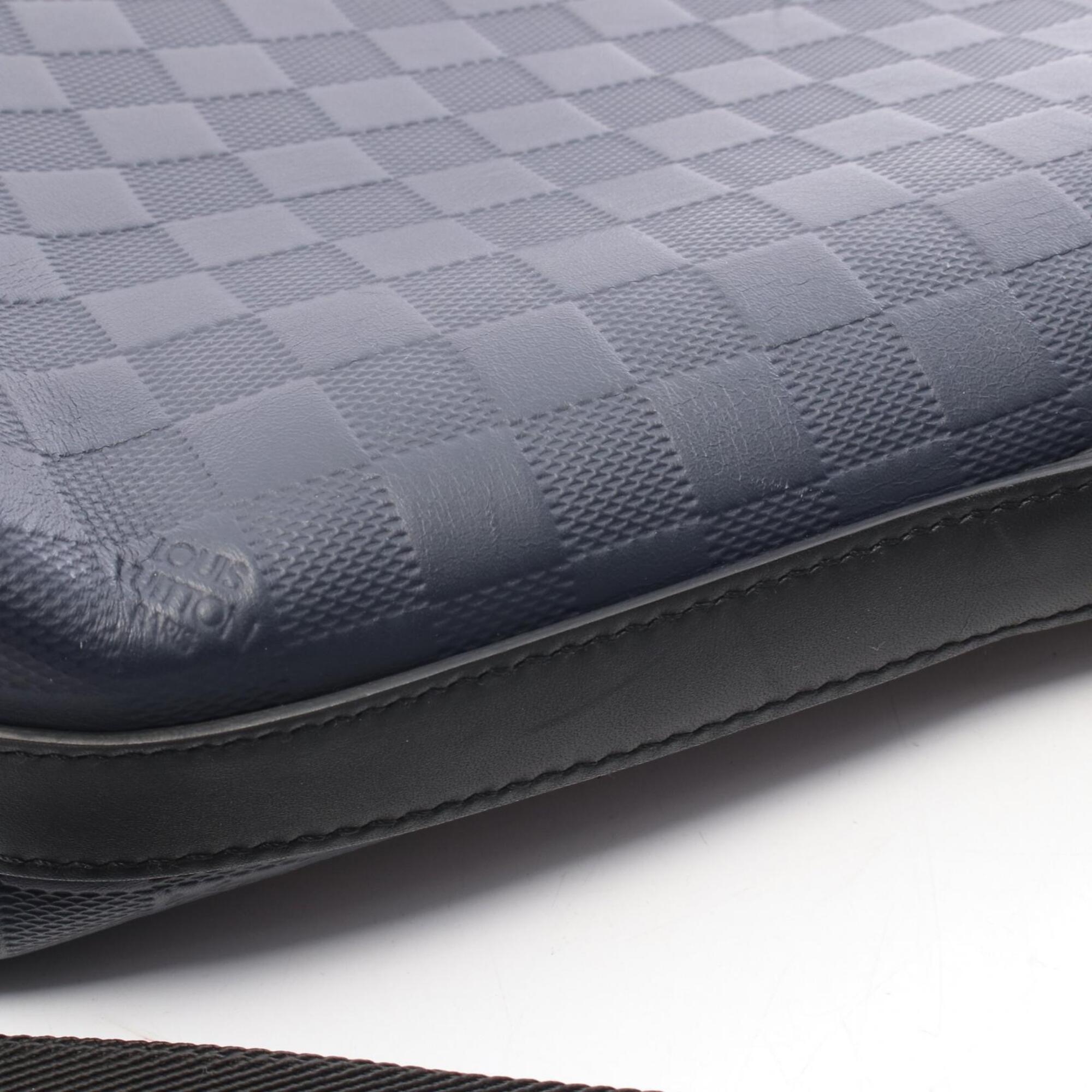 Louis Vuitton Black Infini Navy Damier Infini Handbag Shoulder Bag (Pre-Owned)