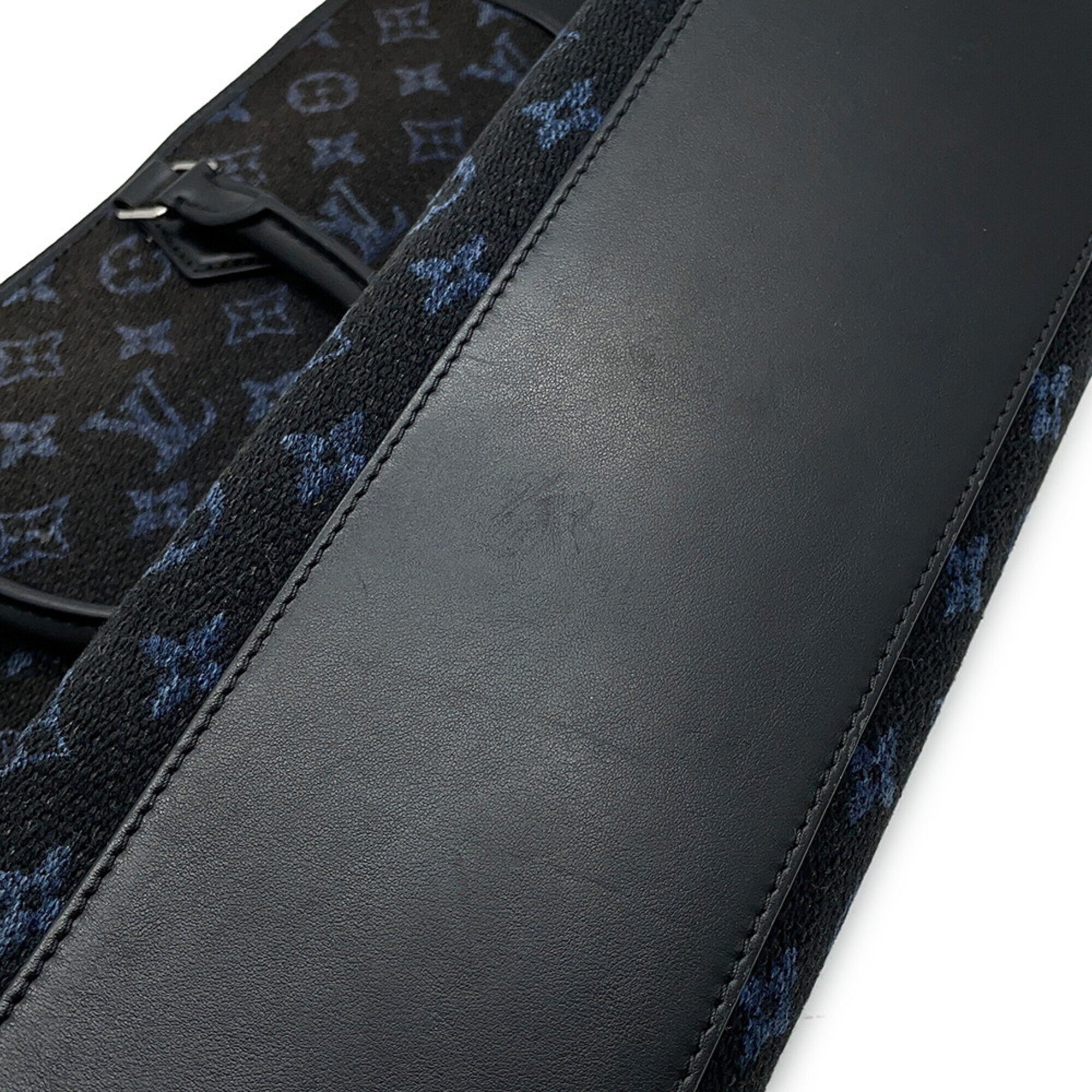 Louis Vuitton Black Noir Monogram Jacquard Handbag Tote Bag (Pre-Owned)