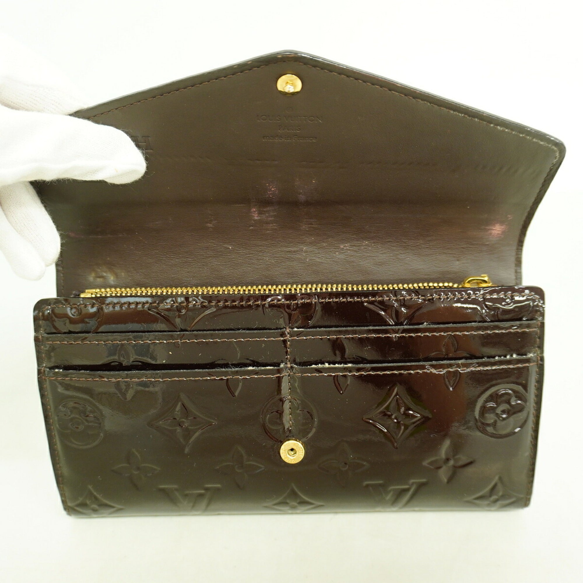 Louis Vuitton Amarante Long Wallet (Bi-Fold) (Pre-Owned)