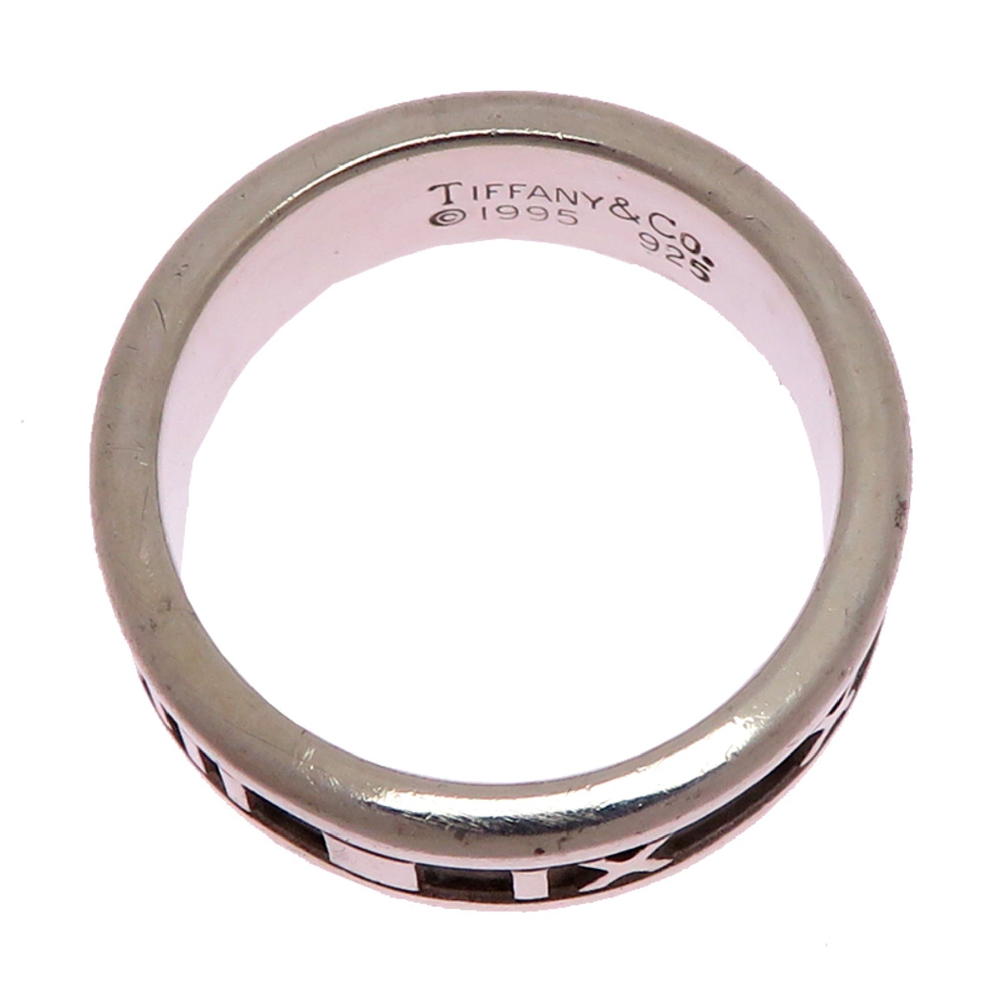 Tiffany Silver 925 Band Ring (Pre-Owned)
