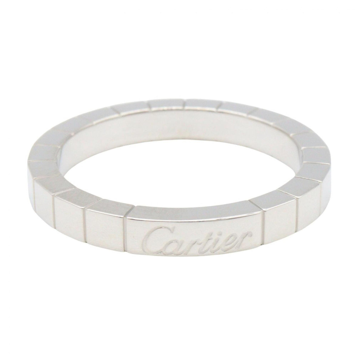 Cartier Silver White Gold (18K) Band Ring (Pre-Owned)