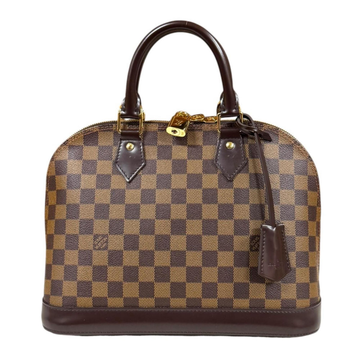 Louis Vuitton Brown Damier Canvas Or Damier Canvas Handbag (Pre-Owned)