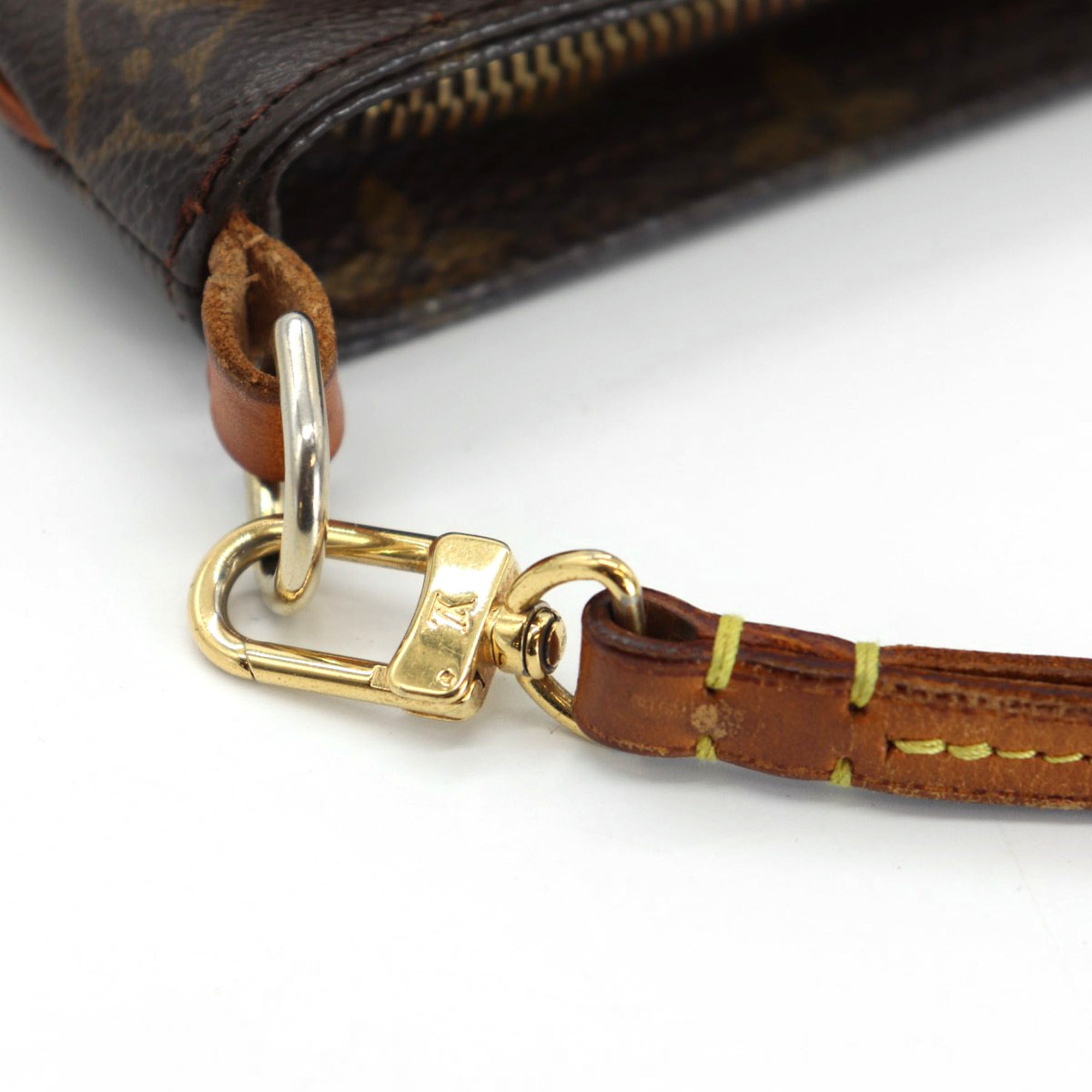 Louis Vuitton Brown Monogram Canvas Pouch (Pre-Owned)