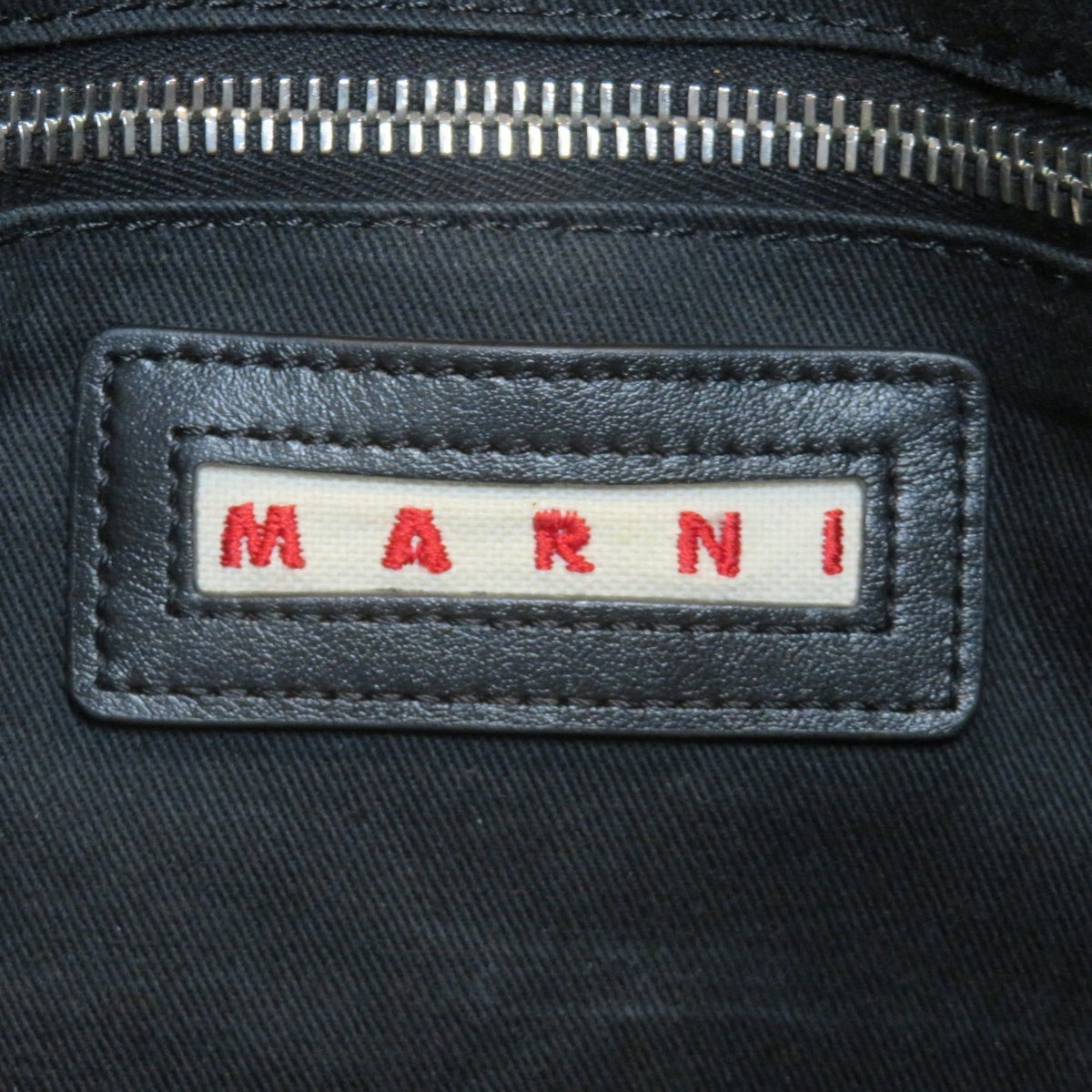 Marni Black Cotton Tote Bag (Pre-Owned)