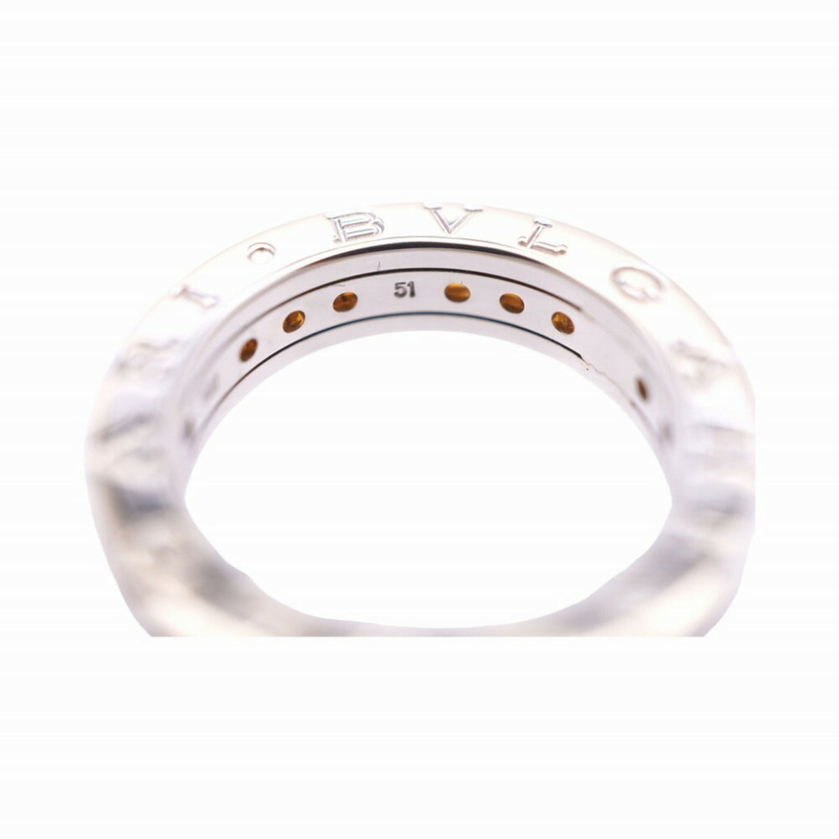 Bvlgari B.Zero1 White Gold (18K) Band Ring (Pre-Owned)