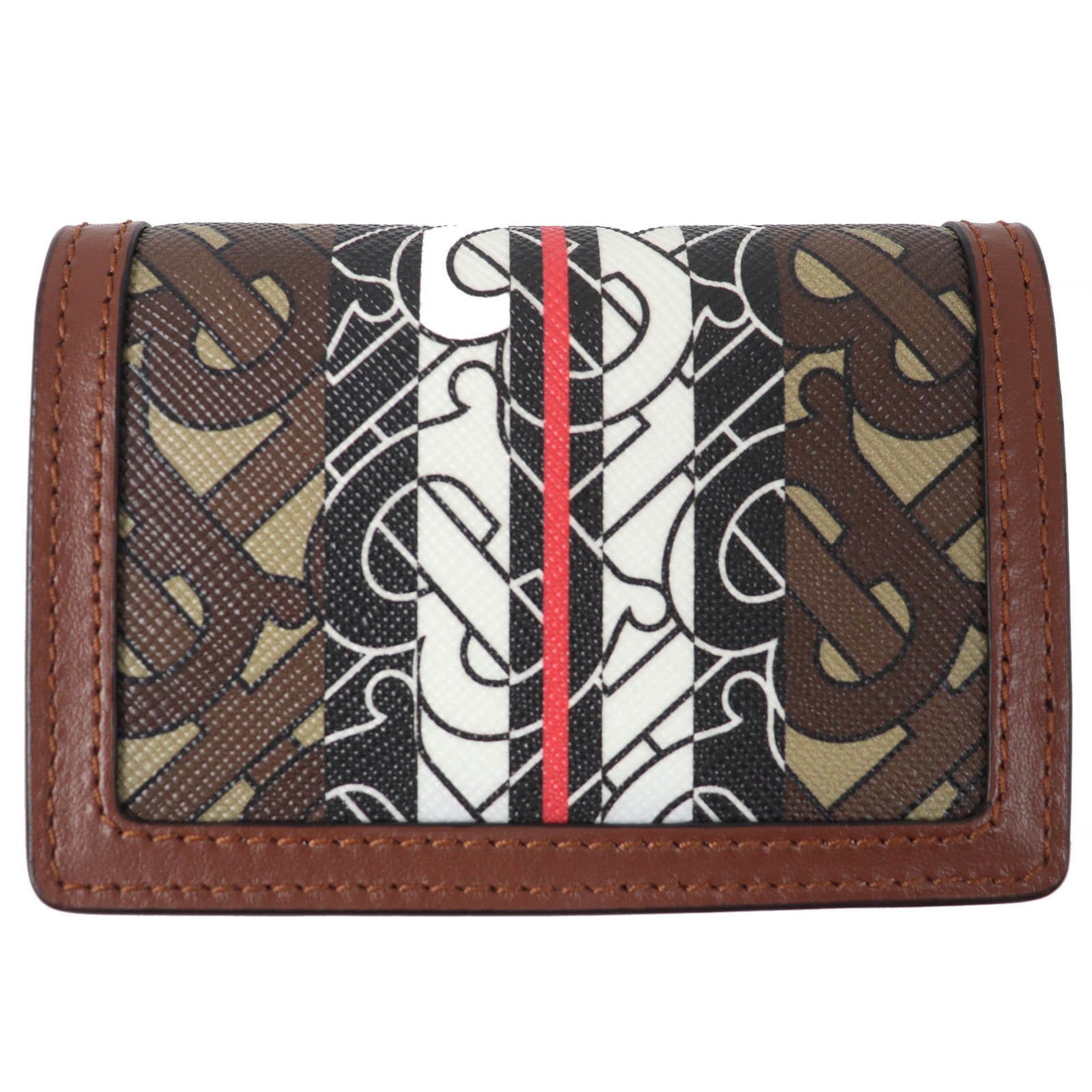 Burberry Brown Pvc Chain/Shoulder Wallet (Pre-Owned)