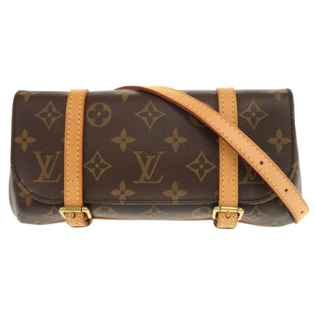 Louis Vuitton Monogram Brown Monogram Fanny Pack Pochette (Pre-Owned)