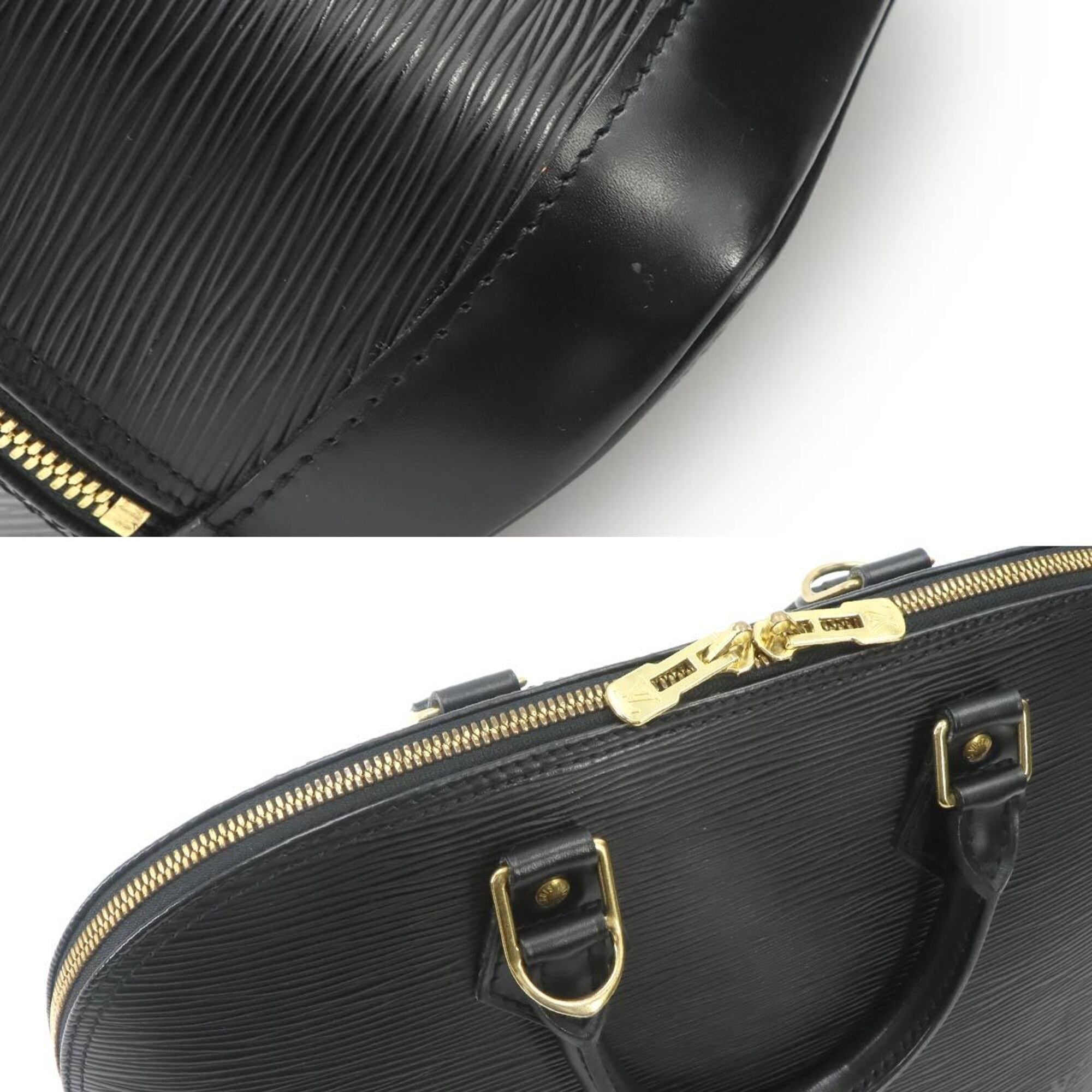 Louis Vuitton Noir Epi Leather Handbag (Pre-Owned)