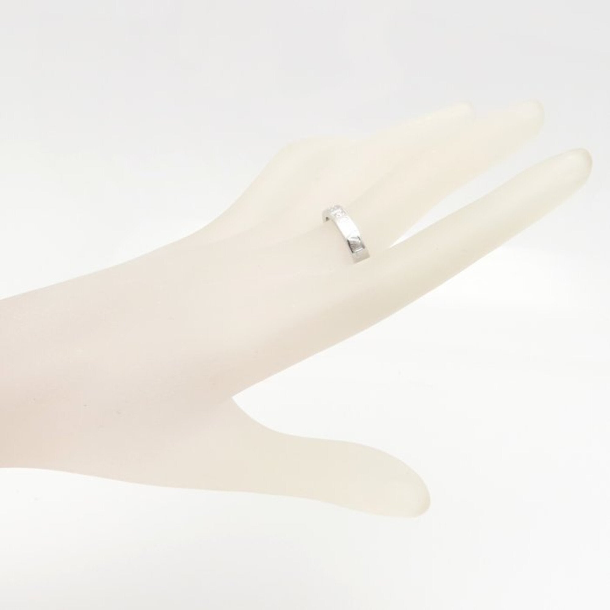 Bvlgari White Gold (18K) Band Ring (Pre-Owned)