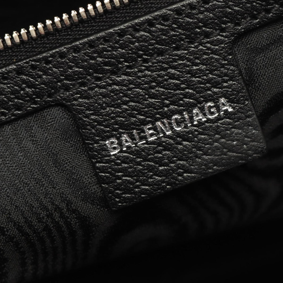 Balenciaga Black Multi-Color Canvas Leather Tote Bag (Pre-Owned)