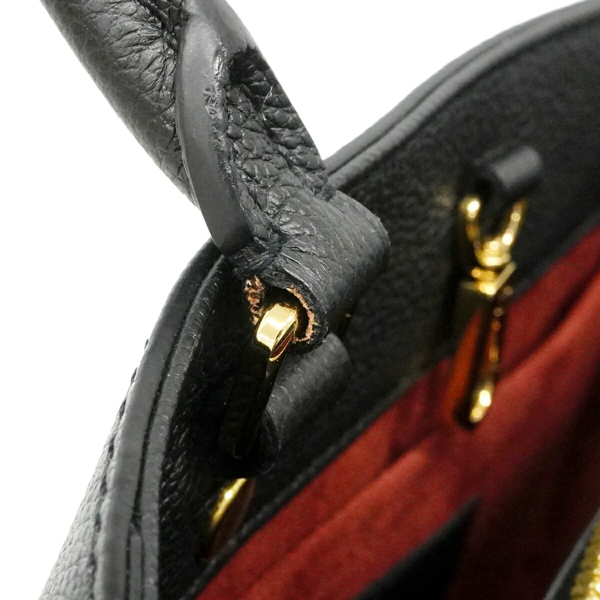 Louis Vuitton Beige Noir Handbag (Pre-Owned)