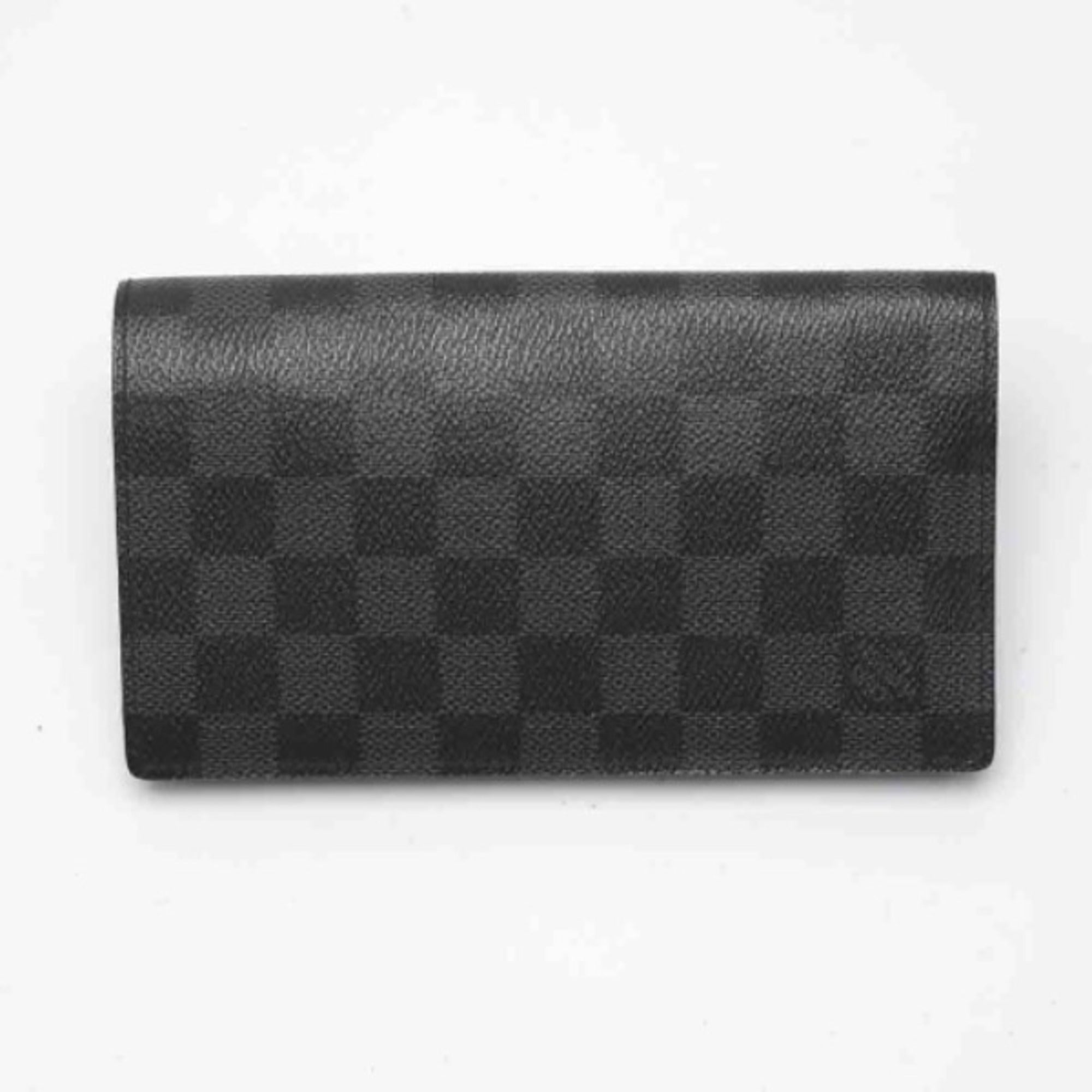 Louis Vuitton Damier Graphite Damier Graphite Damier Graphite Long Wallet (Bi-Fold) (Pre-Owned)