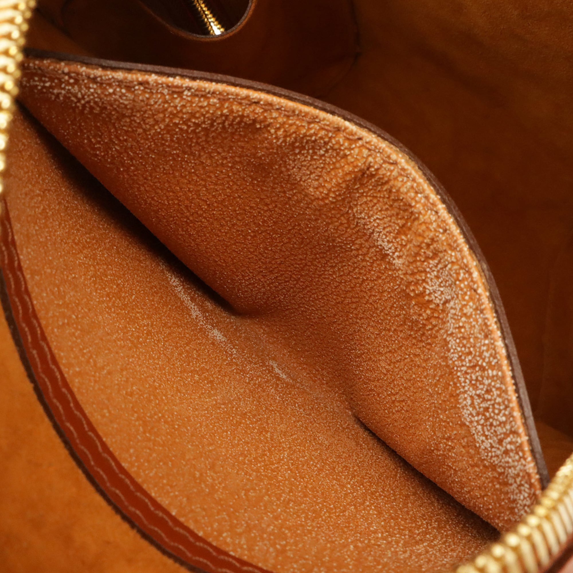 Louis Vuitton Brown Galle Leather Backpack Shoulder Bag (Pre-Owned)