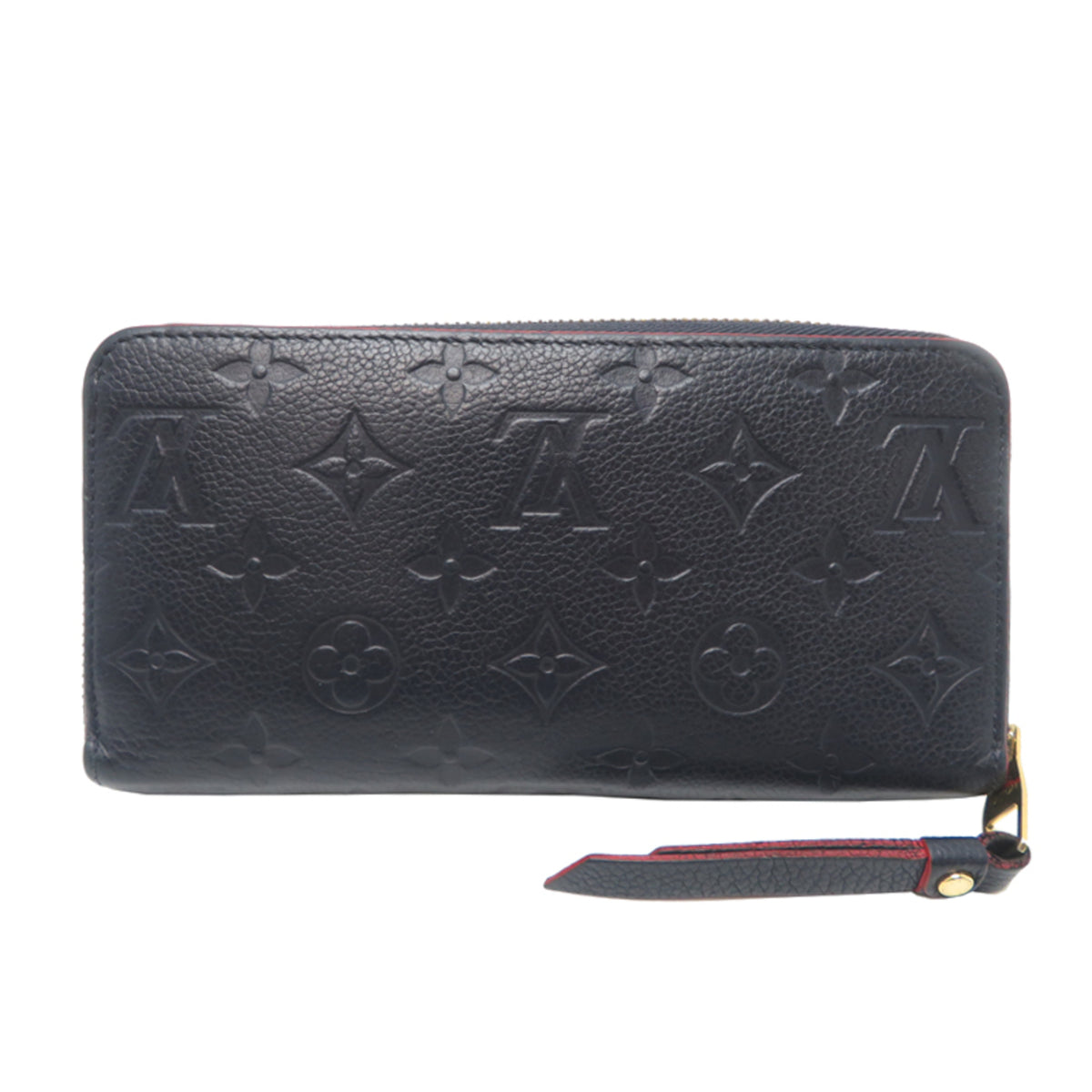 Louis Vuitton Marine Rouge Monogram Empreinte Long Wallet (Bi-Fold) (Pre-Owned)
