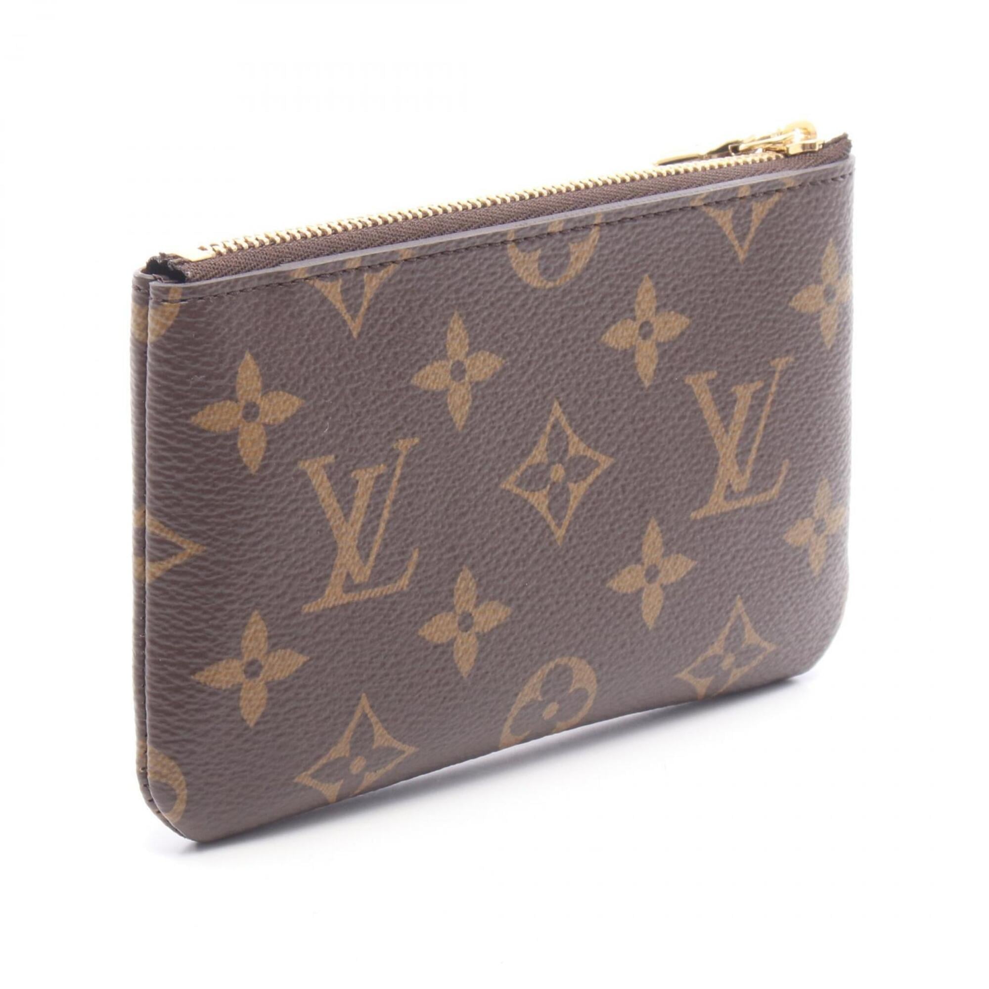 Louis Vuitton Brown Pvc Pochette (Pre-Owned)