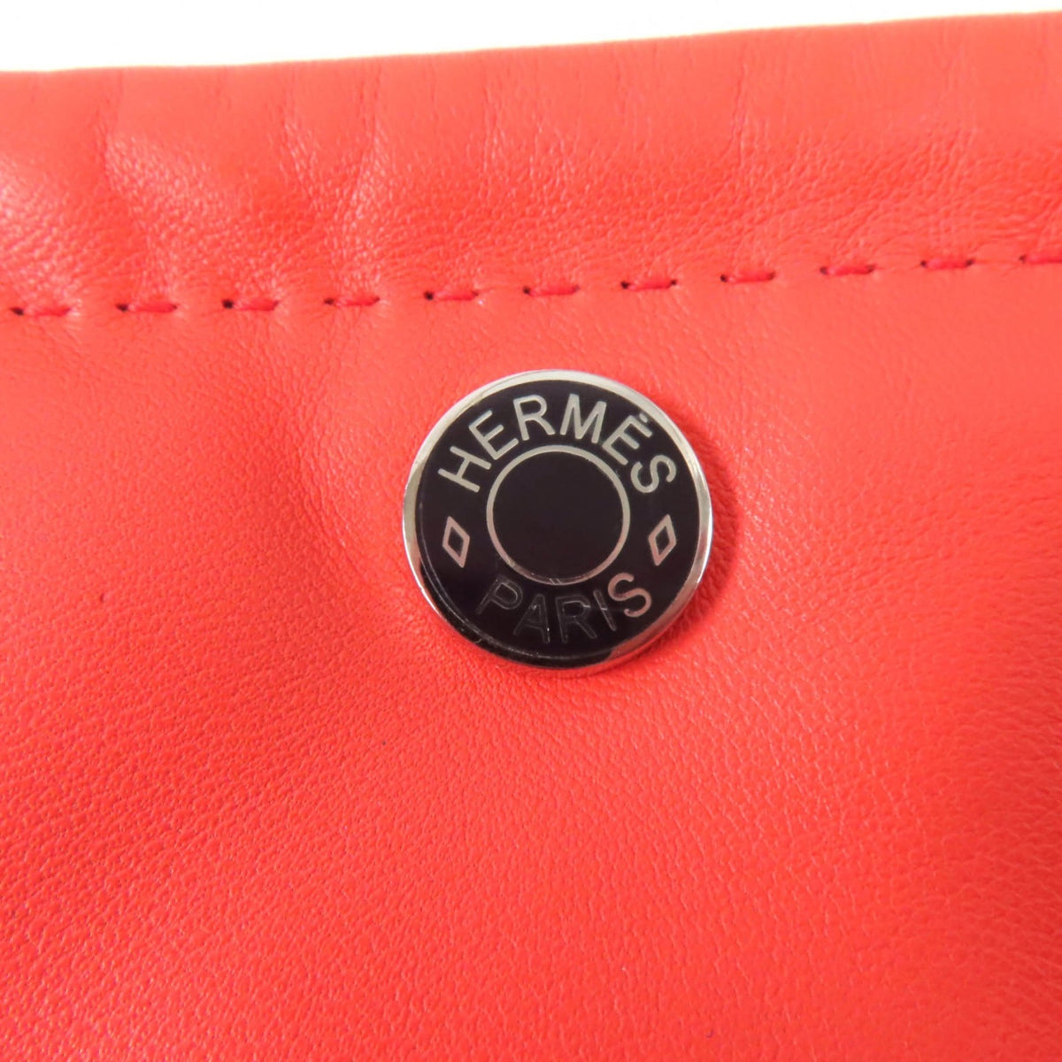 Hermes Blue Orange Pouch (Pre-Owned)