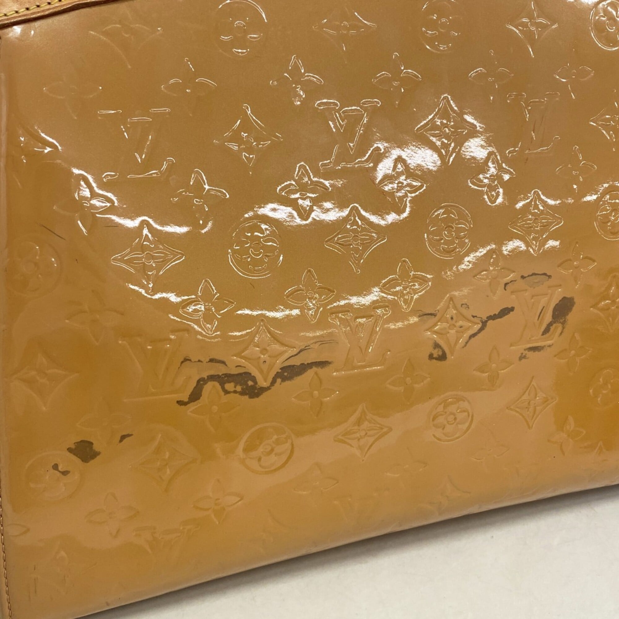 Louis Vuitton Rose Velours Handbag (Pre-Owned)