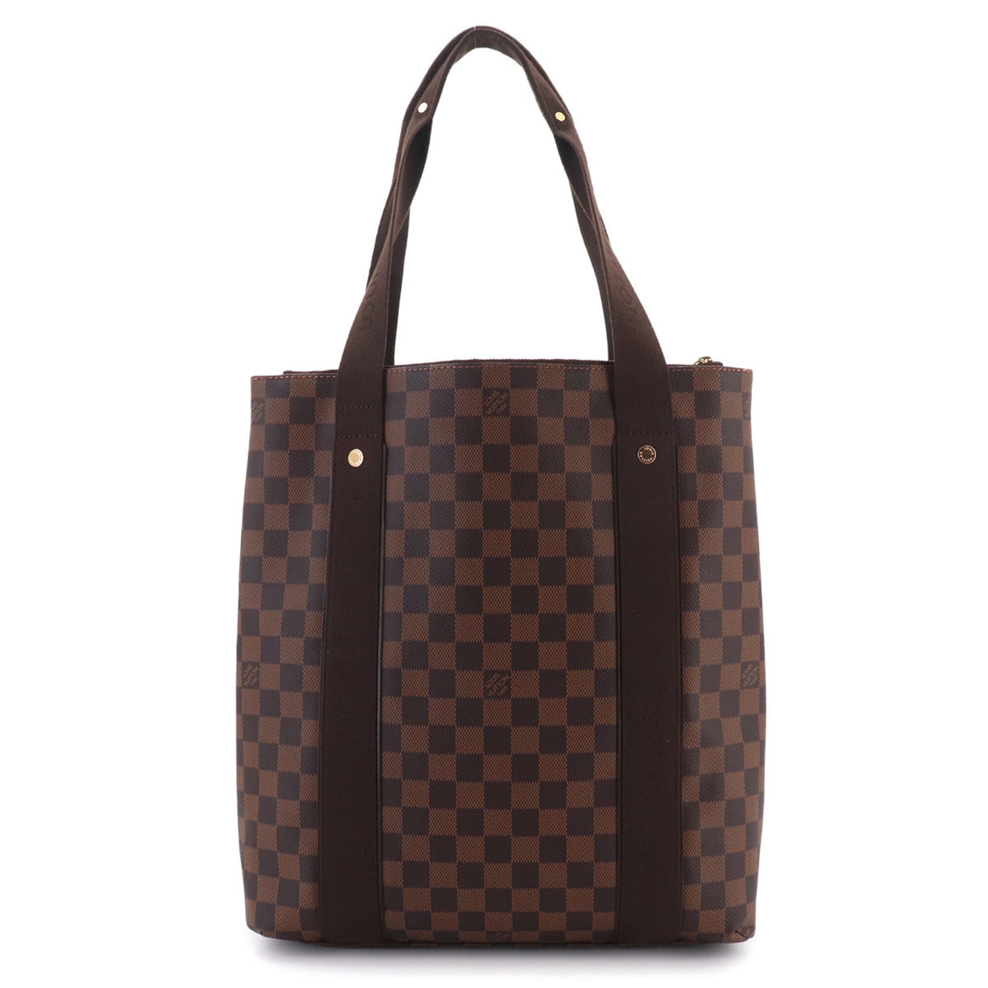 Louis Vuitton Ebene Damier Canvas Handbag Tote Bag (Pre-Owned)