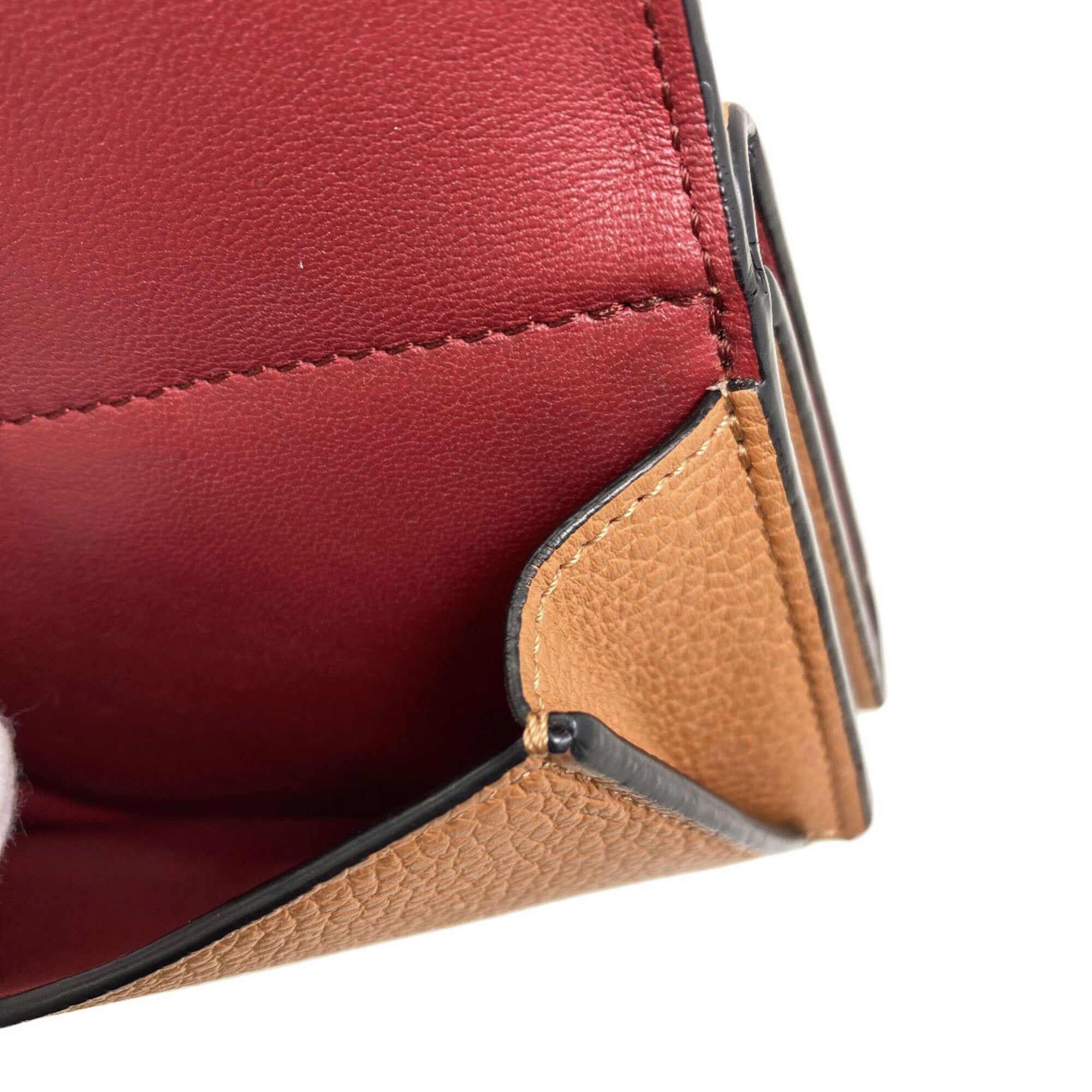 Loewe Brown Leather Wallet (Tri-Fold) (Pre-Owned)