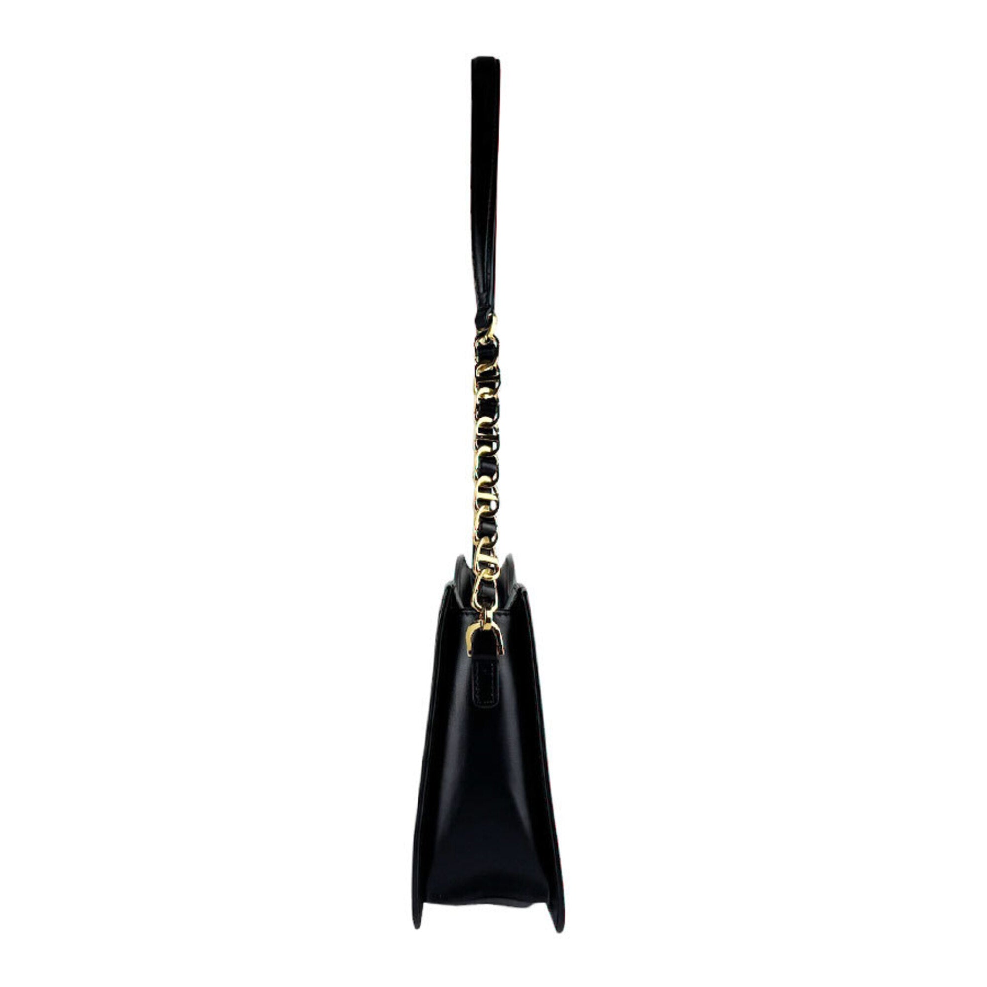 Christian Dior Black Leather Shoulder Bag (Pre-Owned)