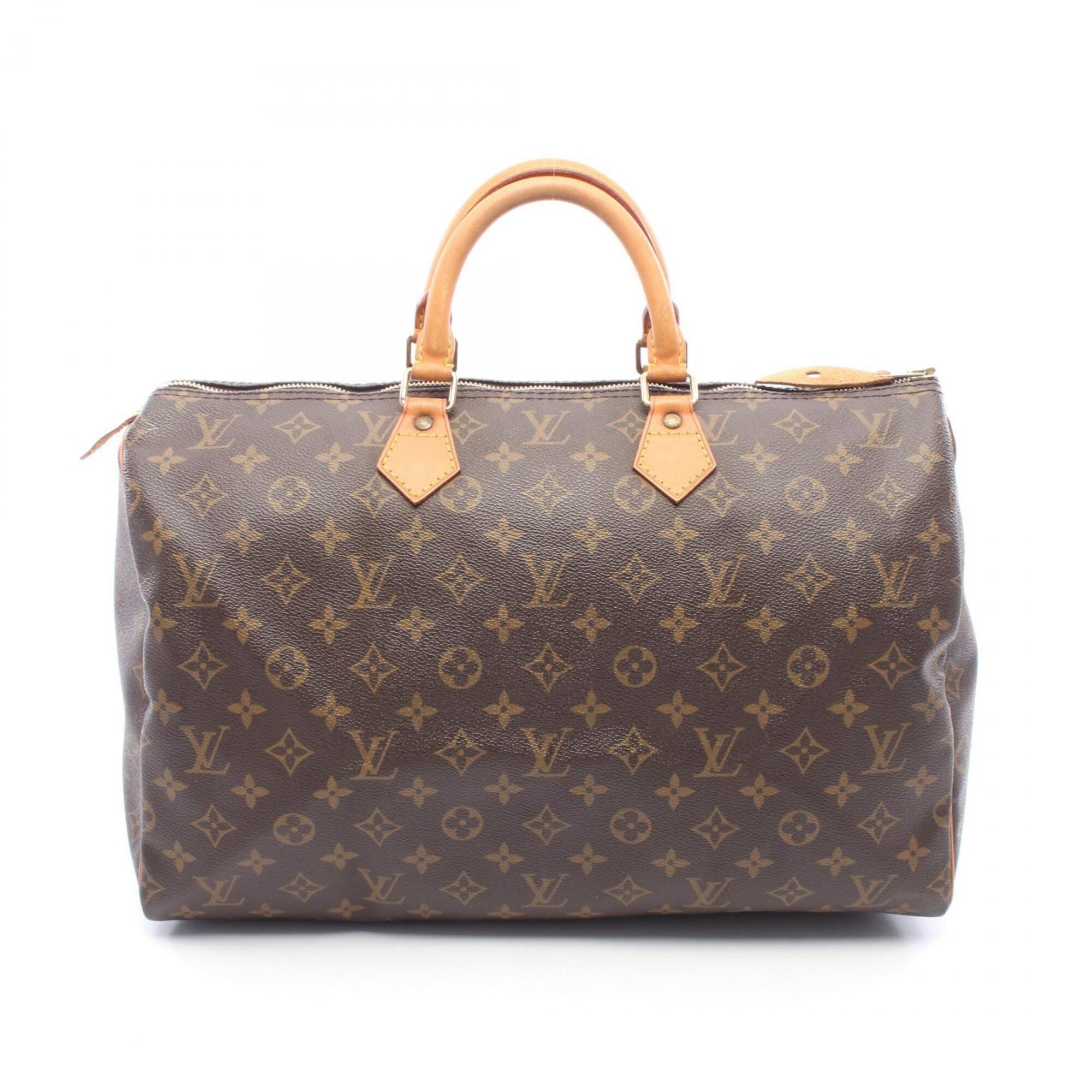 Louis Vuitton Brown Monogram Monogram Leather Handbag (Pre-Owned)