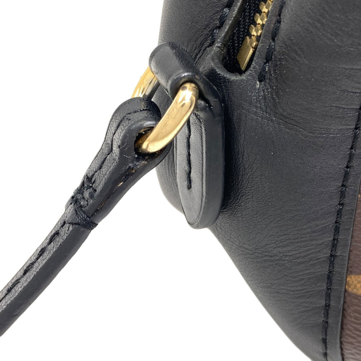 Louis Vuitton Black Brown Monogram Monogram Shoulder Bag (Pre-Owned)
