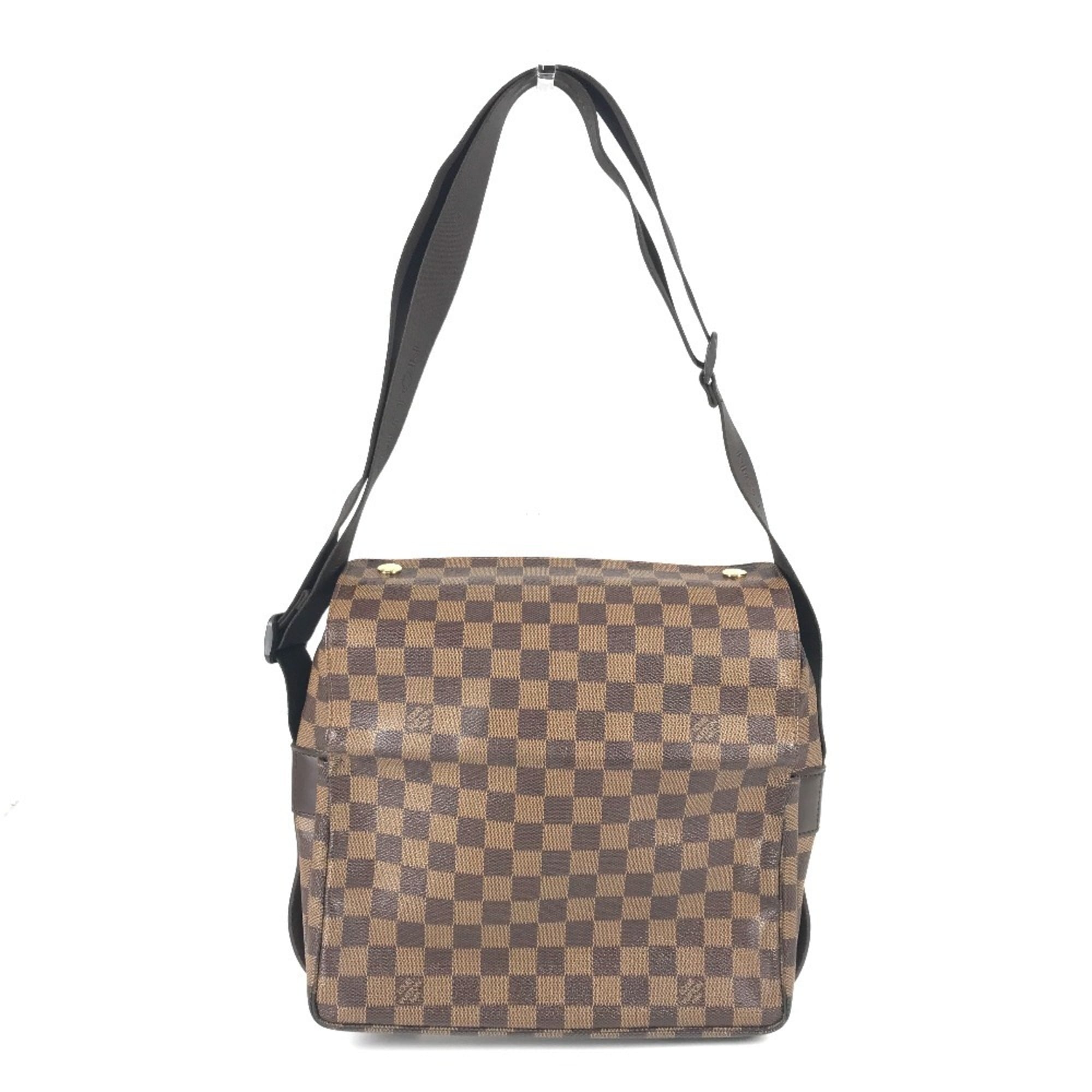 Louis Vuitton Damier Brown Ebene Damier Canvas Shoulder Bag (Pre-Owned)