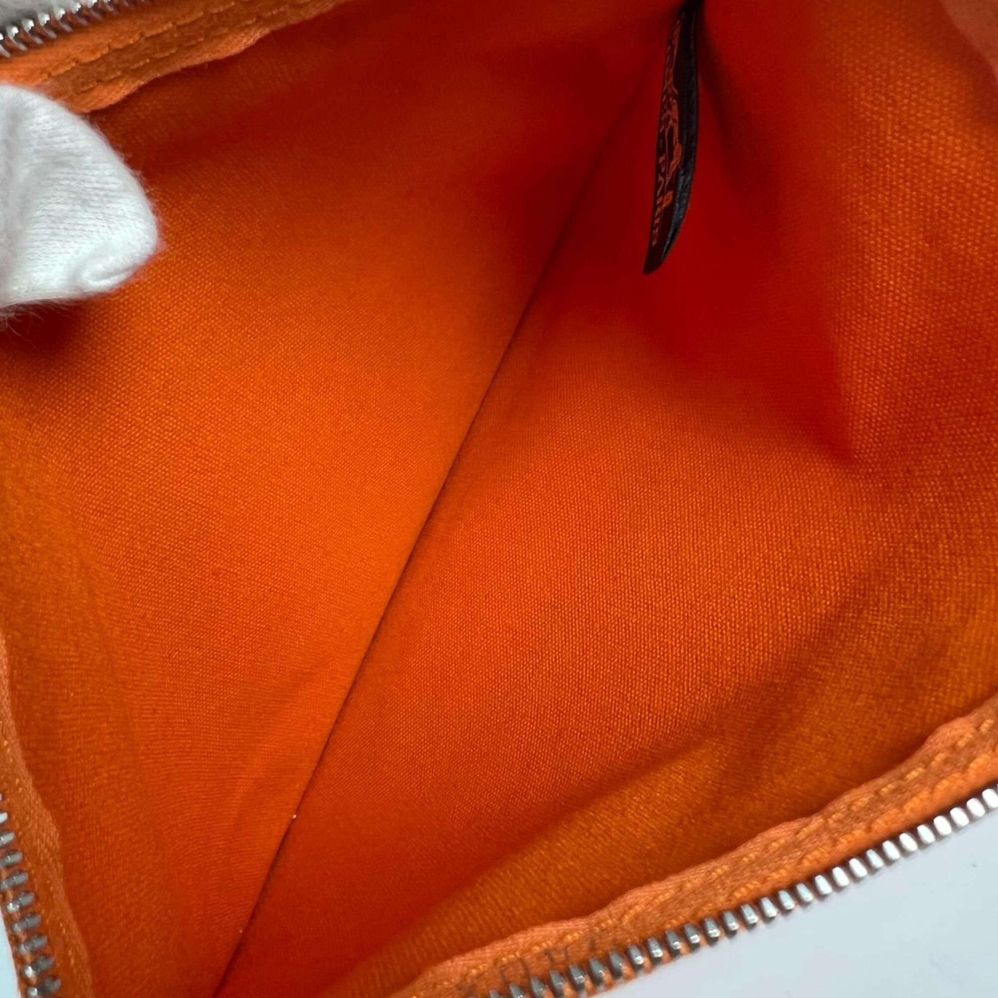 Hermes Orange Cotton Pouch (Pre-Owned)