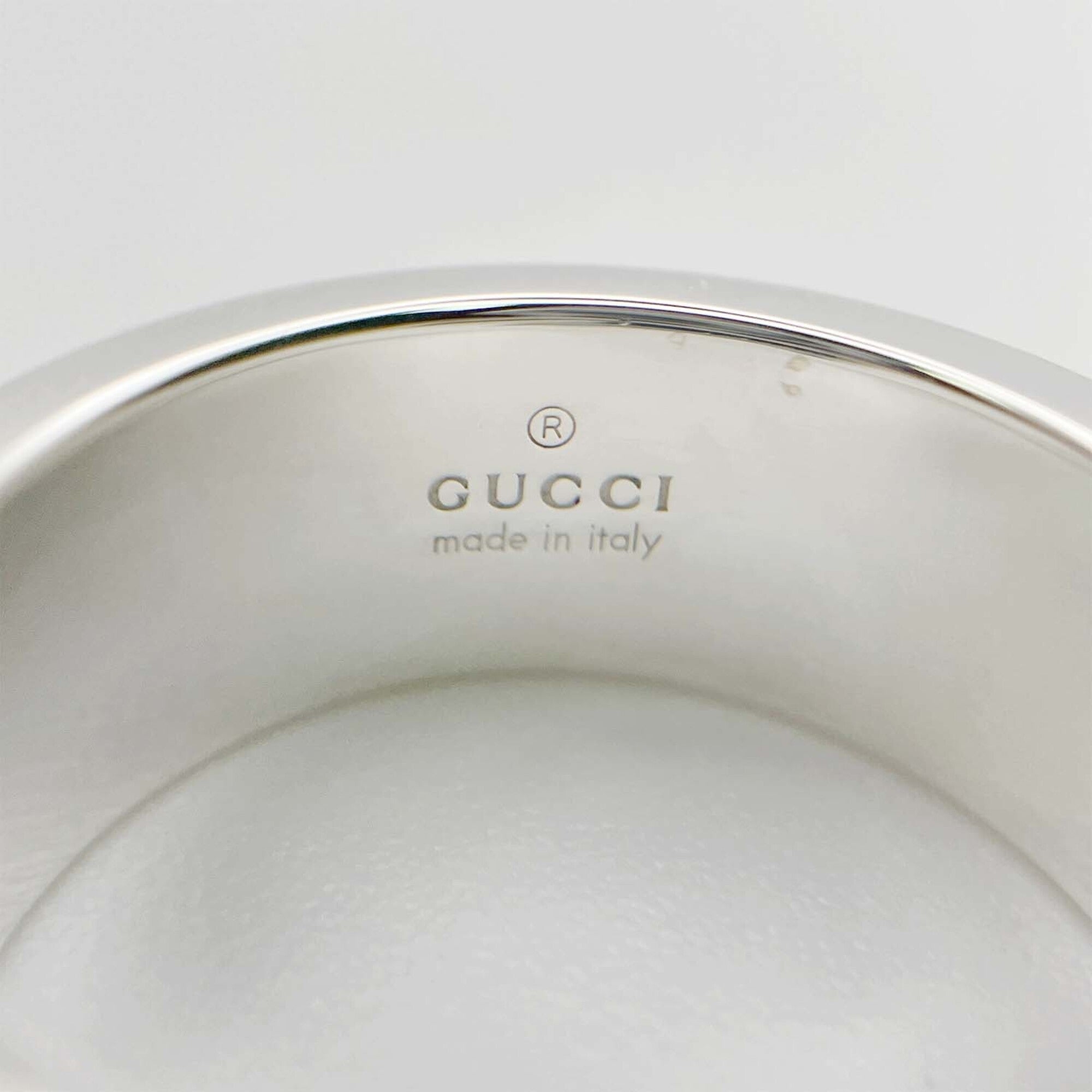 Gucci Silver Silver 925 Band Ring (Pre-Owned)