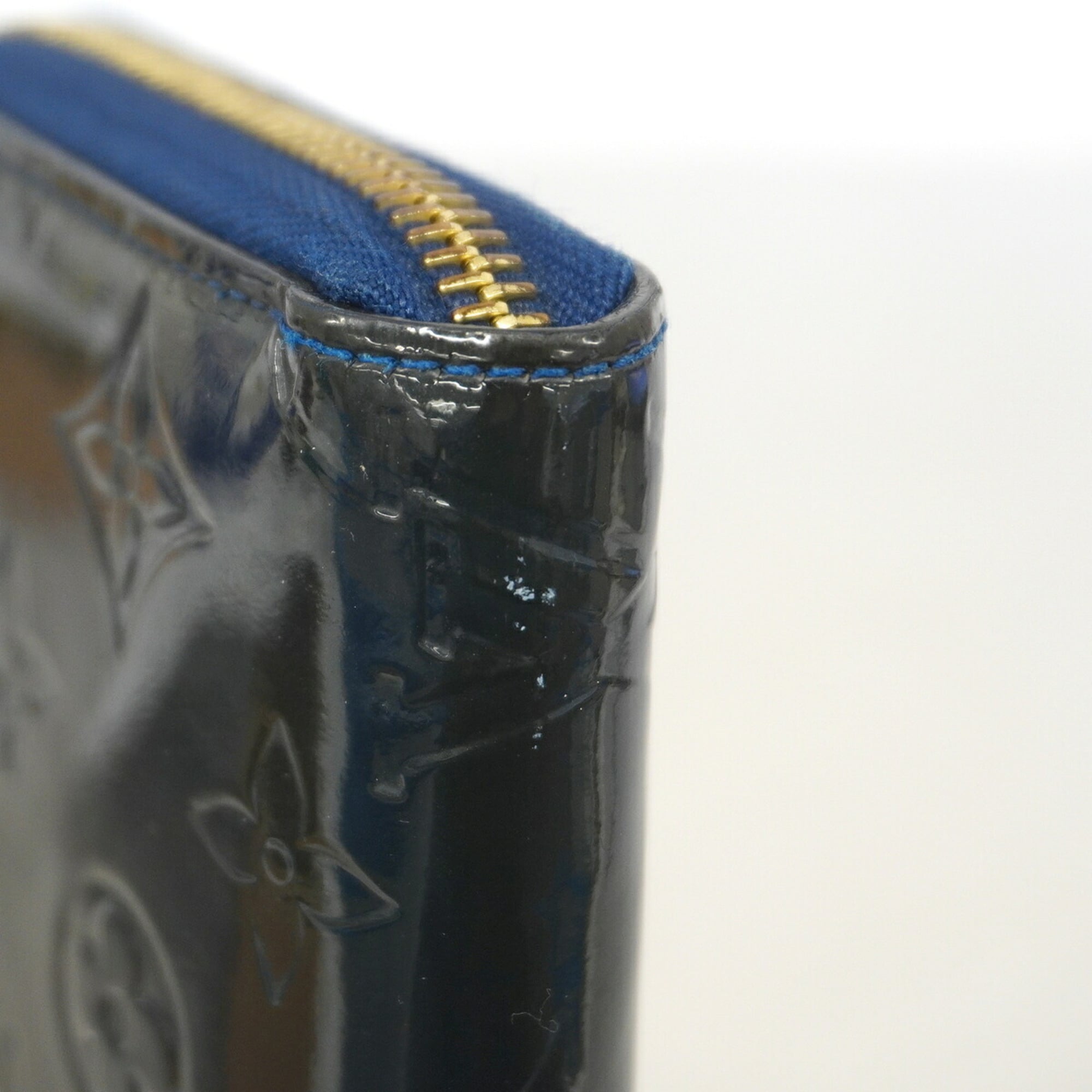 Louis Vuitton Grand Blue Long Wallet (Bi-Fold) (Pre-Owned)