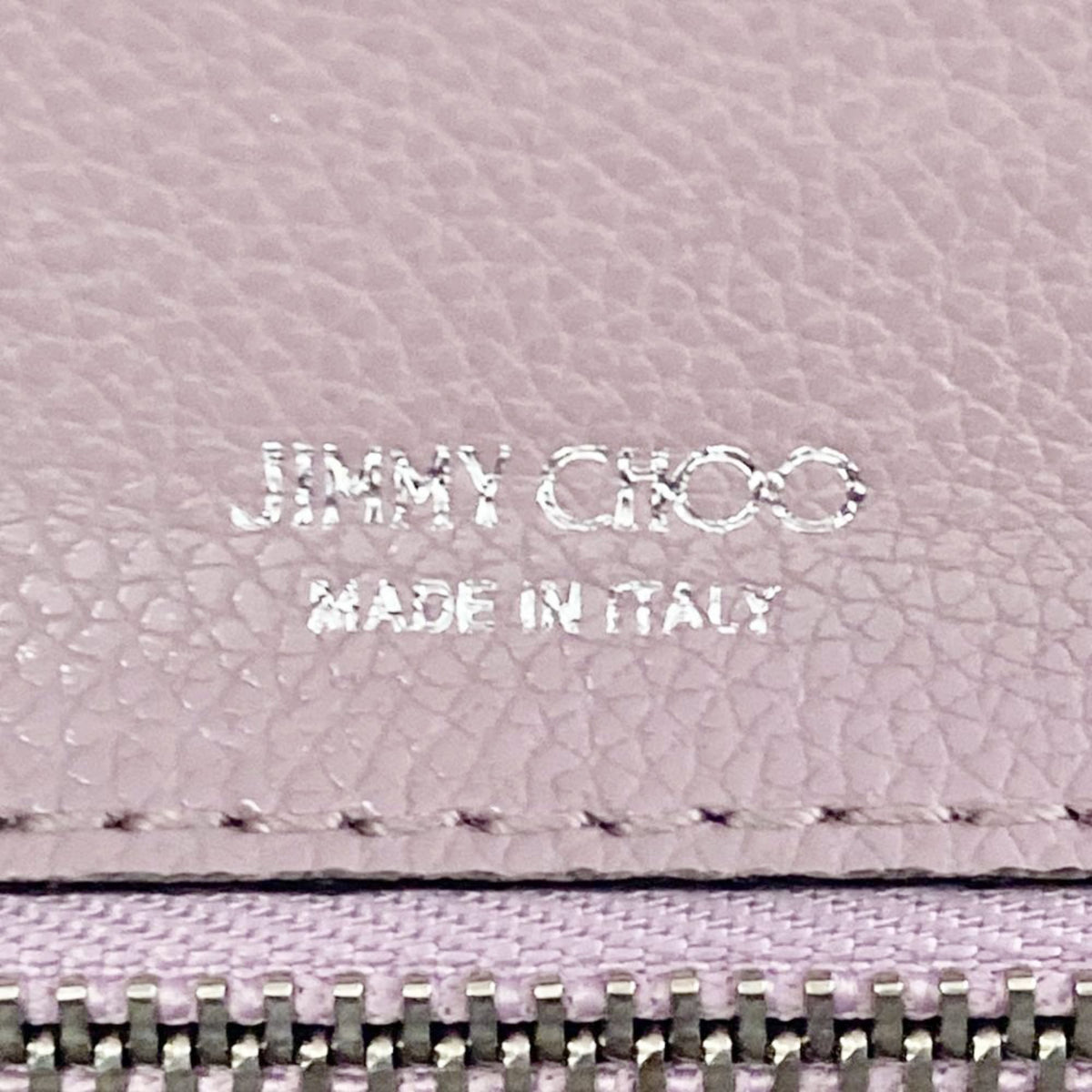 Jimmy Choo Purple Leather Handbag Shoulder Bag (Pre-Owned)