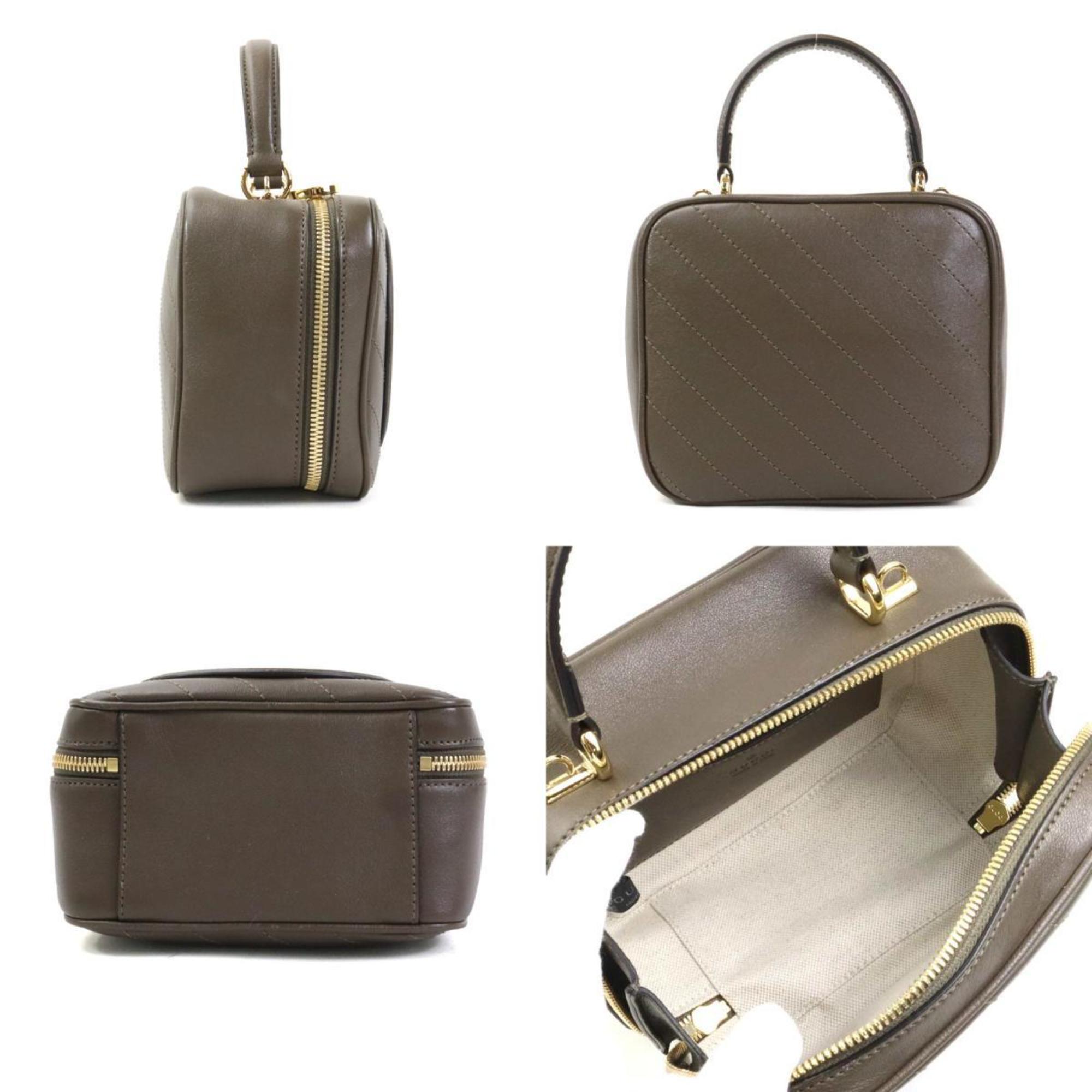 Gucci Khaki Brown Shoulder Bag (Pre-Owned)