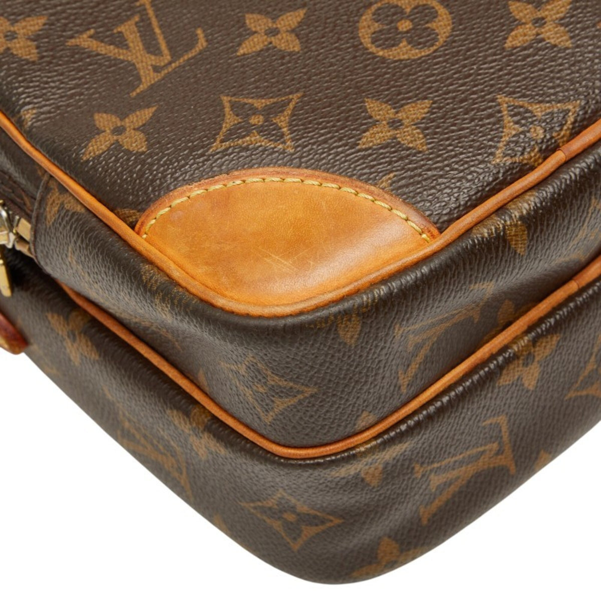 Louis Vuitton Monogram Brown Pvc Leather Shoulder Bag (Pre-Owned)