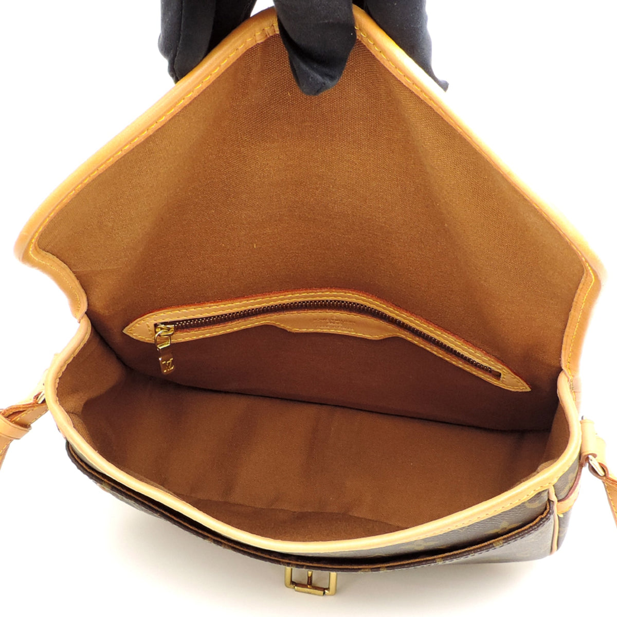 Louis Vuitton Brown Monogram Shoulder Bag (Pre-Owned)