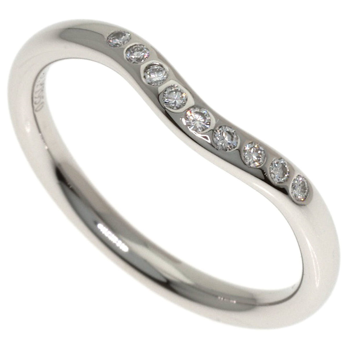 Tiffany Platinum 950 Band Ring (Pre-Owned)
