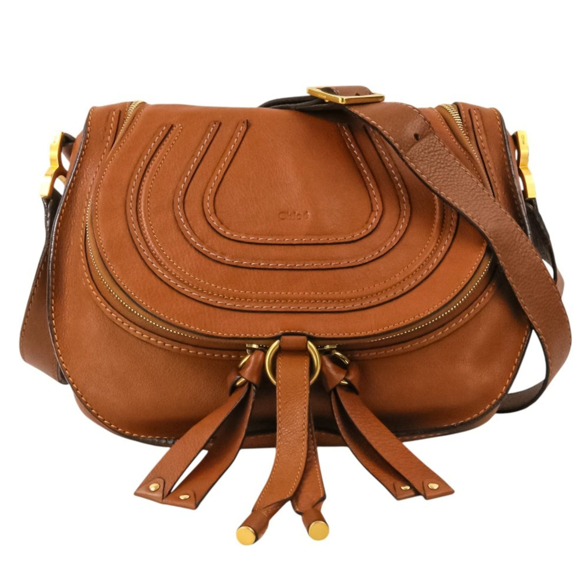 Chloé Brown Leather Shoulder Bag (Pre-Owned)