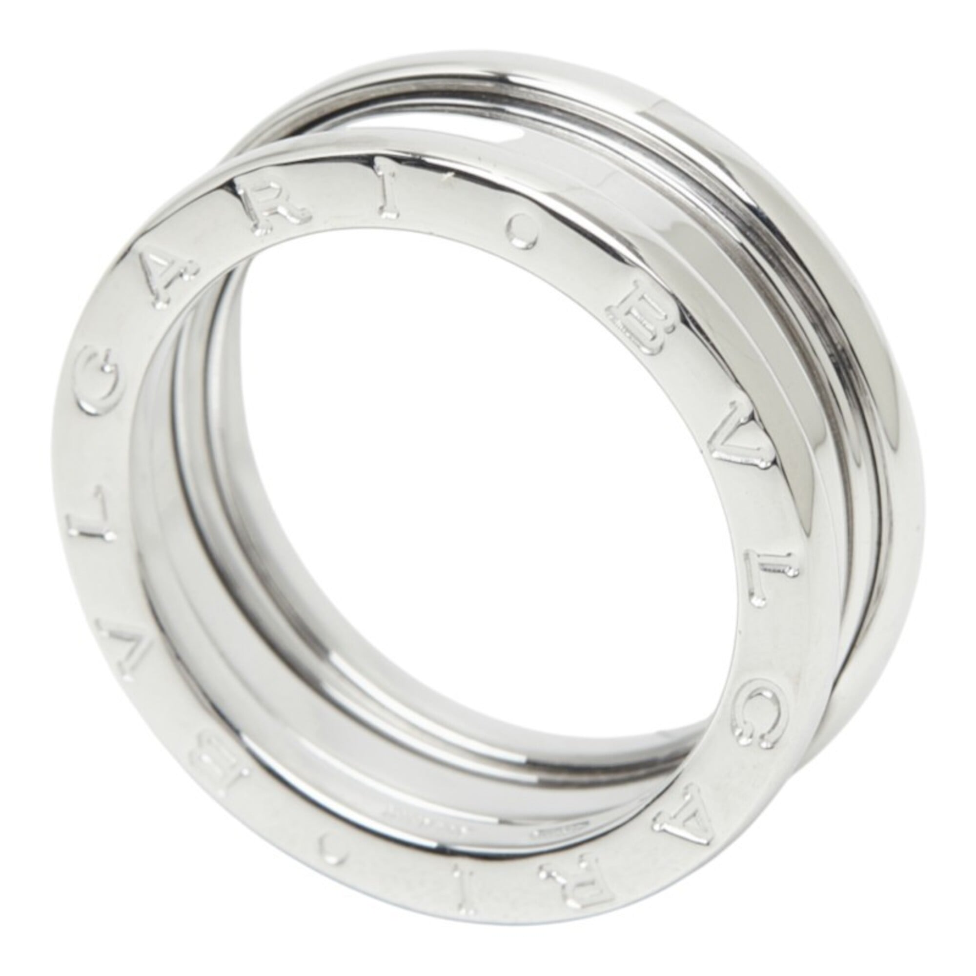 Bvlgari White Gold White Gold (18K) Band Ring (Pre-Owned)
