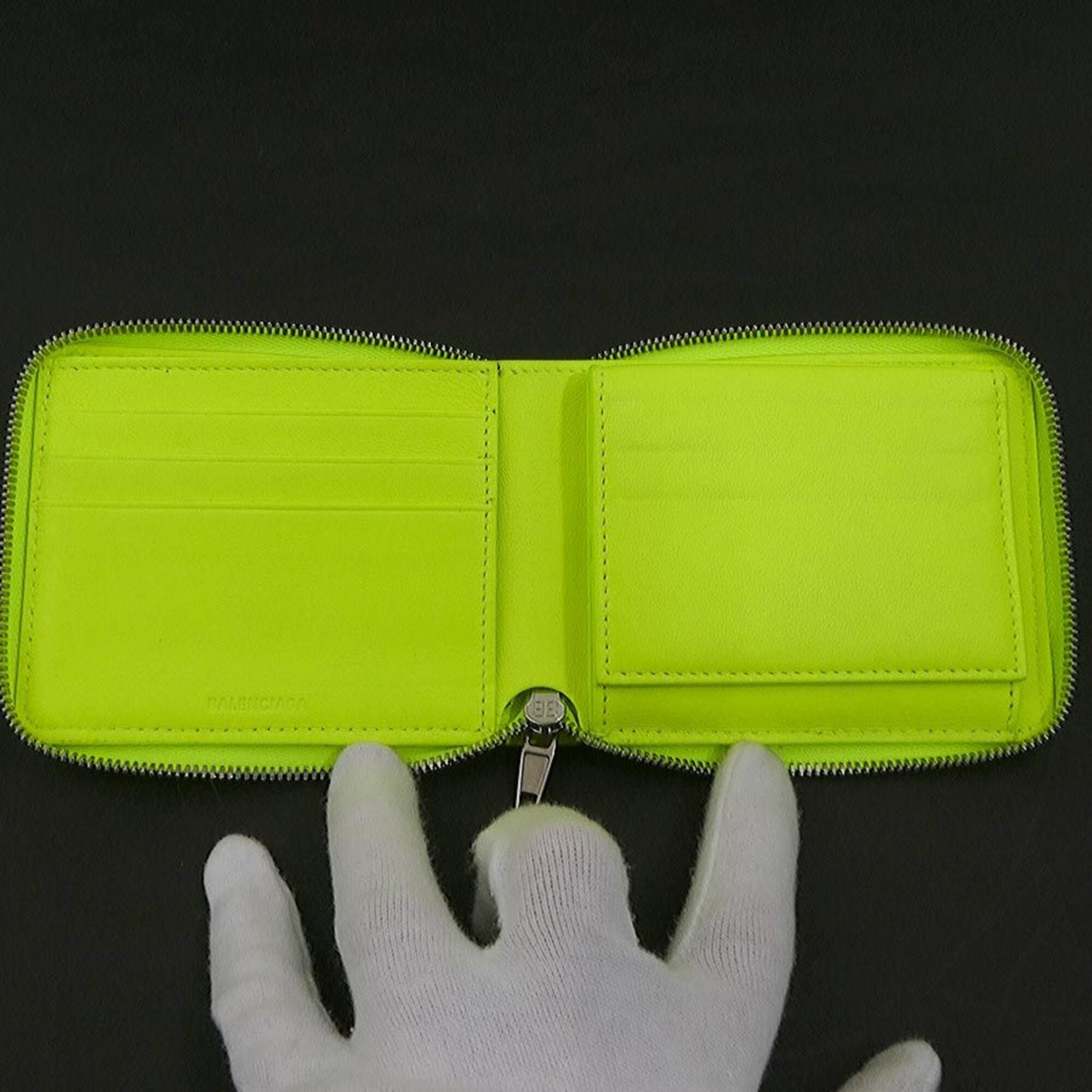 Balenciaga Yellow Leather Wallet (Bi-Fold) (Pre-Owned)