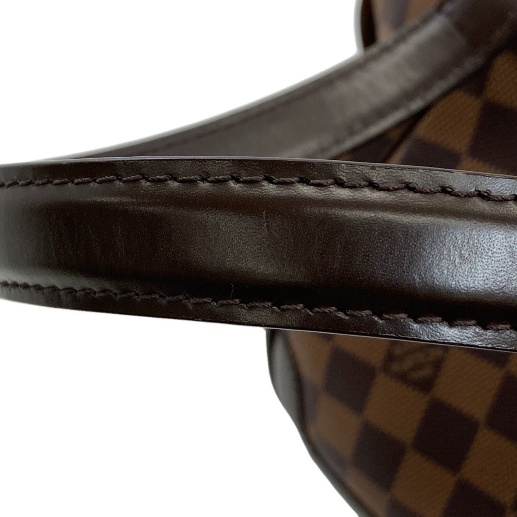 Louis Vuitton Brown Damier Canvas Handbag (Pre-Owned)