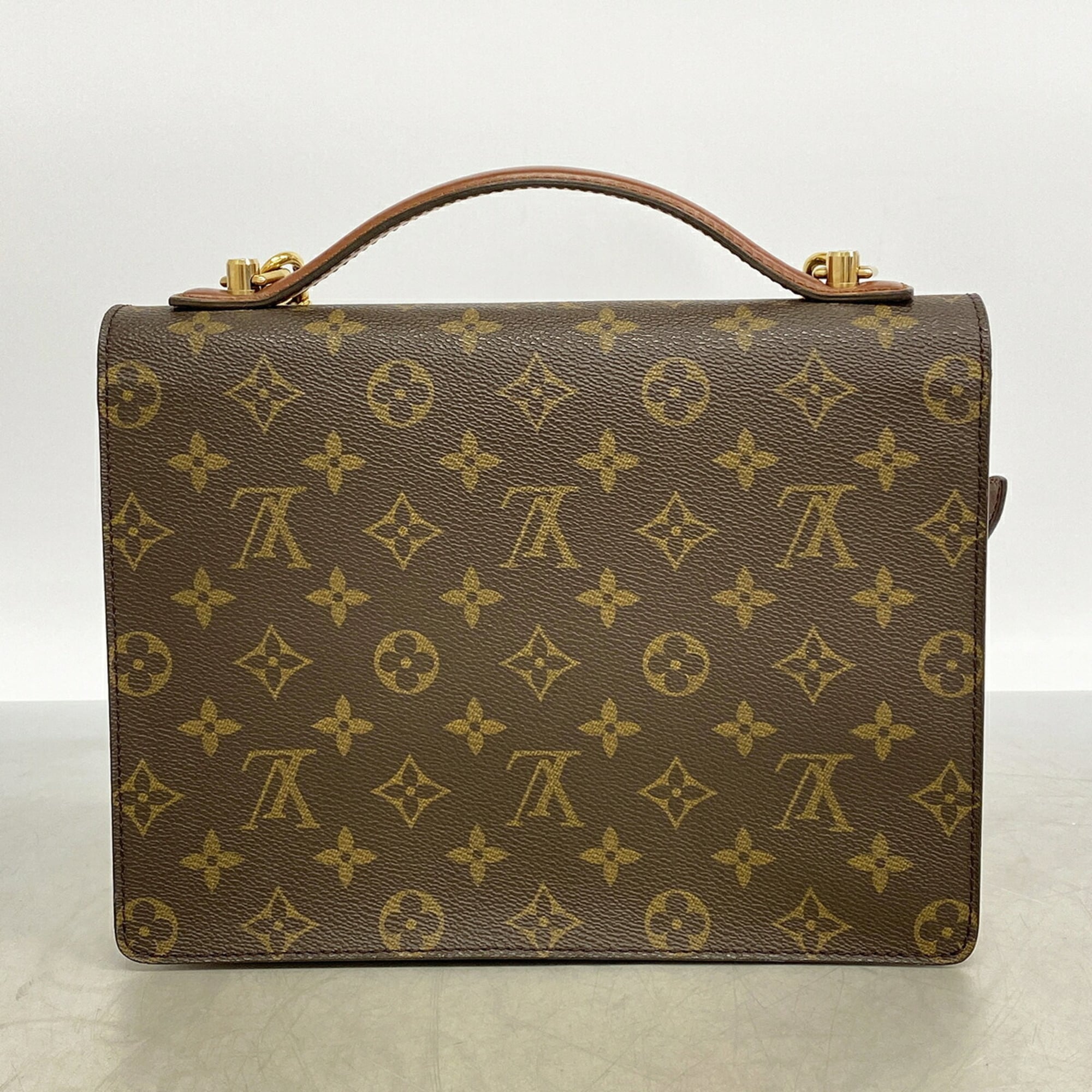 Louis Vuitton Brown Handbag (Pre-Owned)