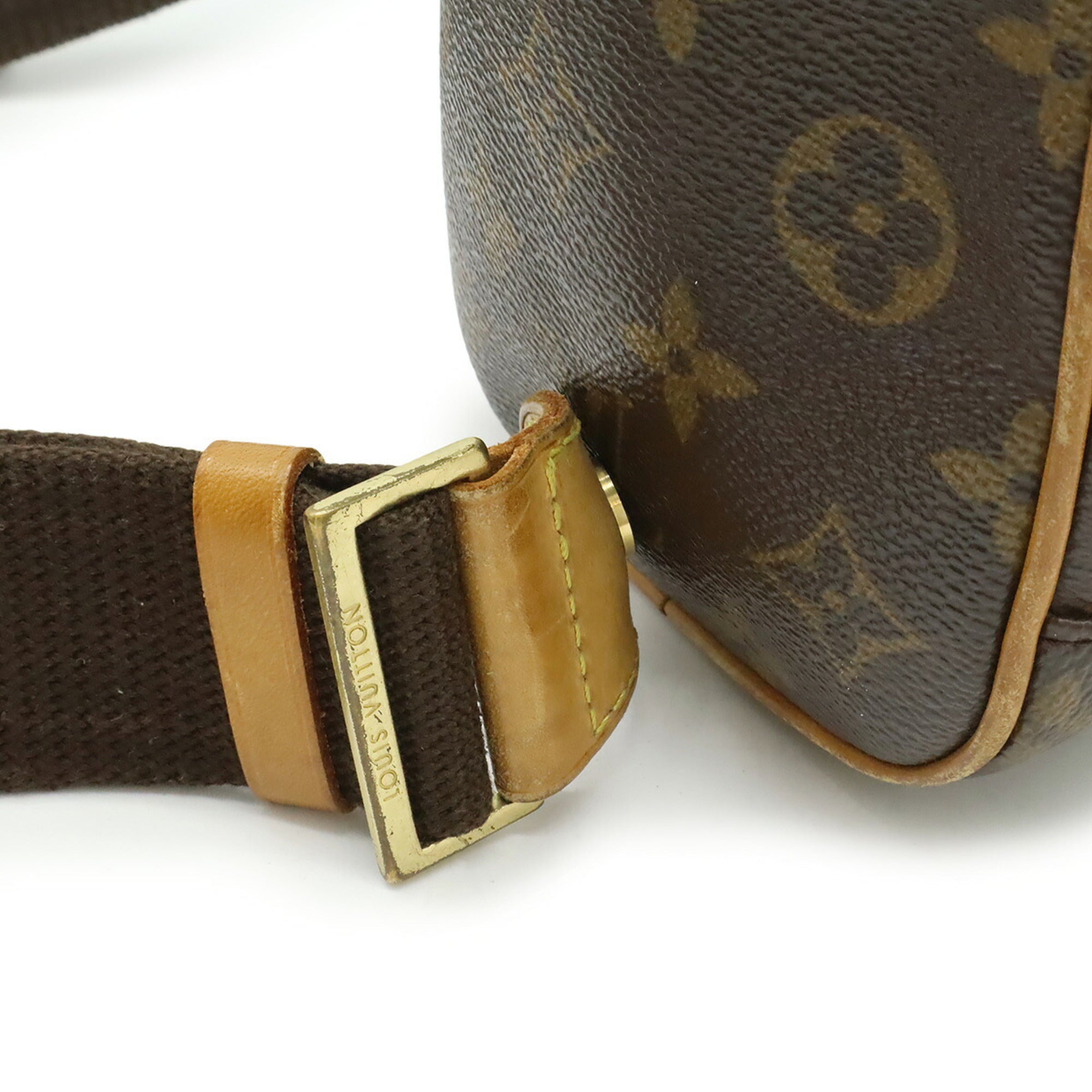 Louis Vuitton Black Brown Monogram Monogram Pochette (Pre-Owned)